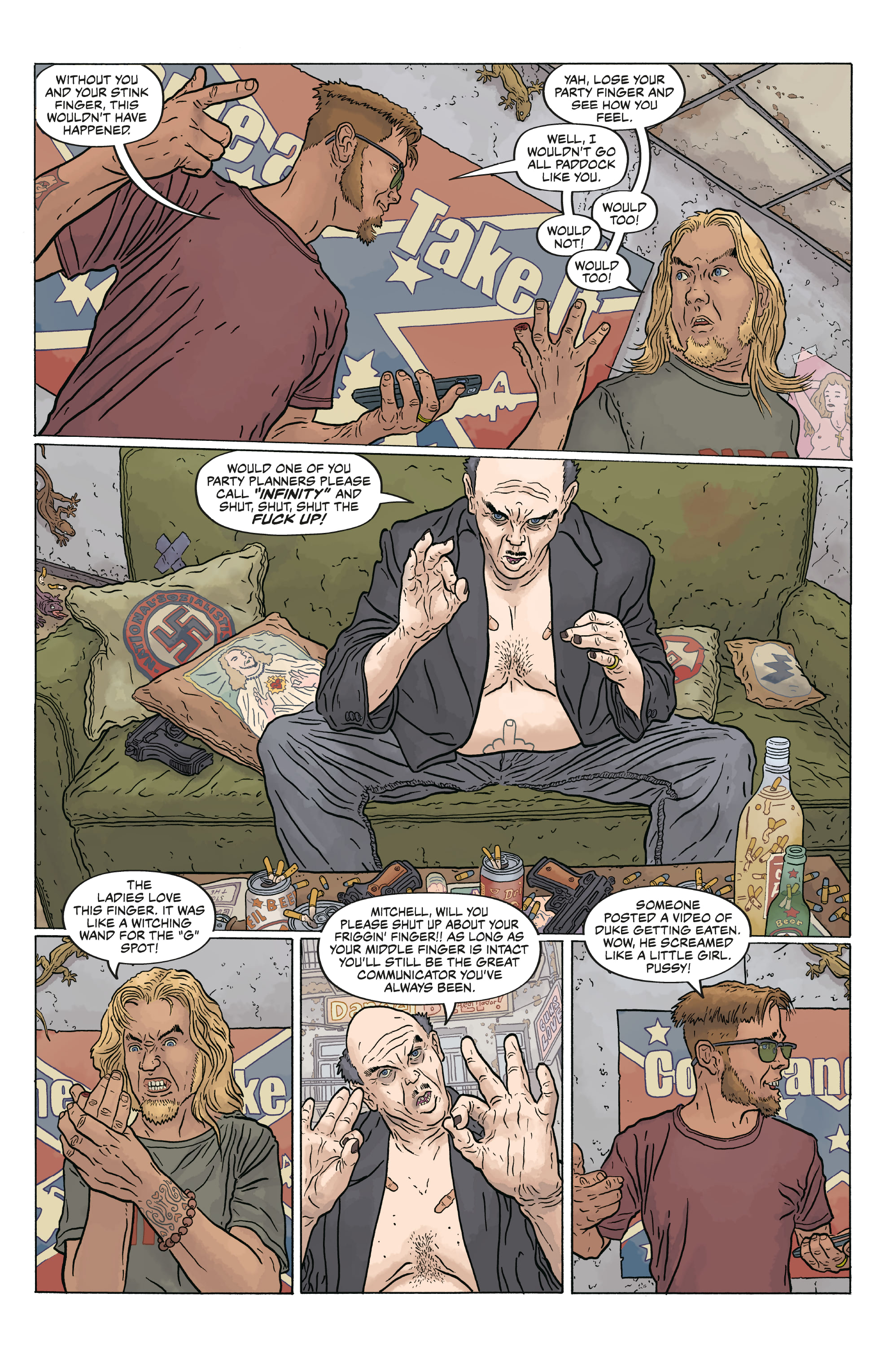 Shaolin Cowboy: Cruel to Be Kin (2022-): Chapter 5 - Page 9