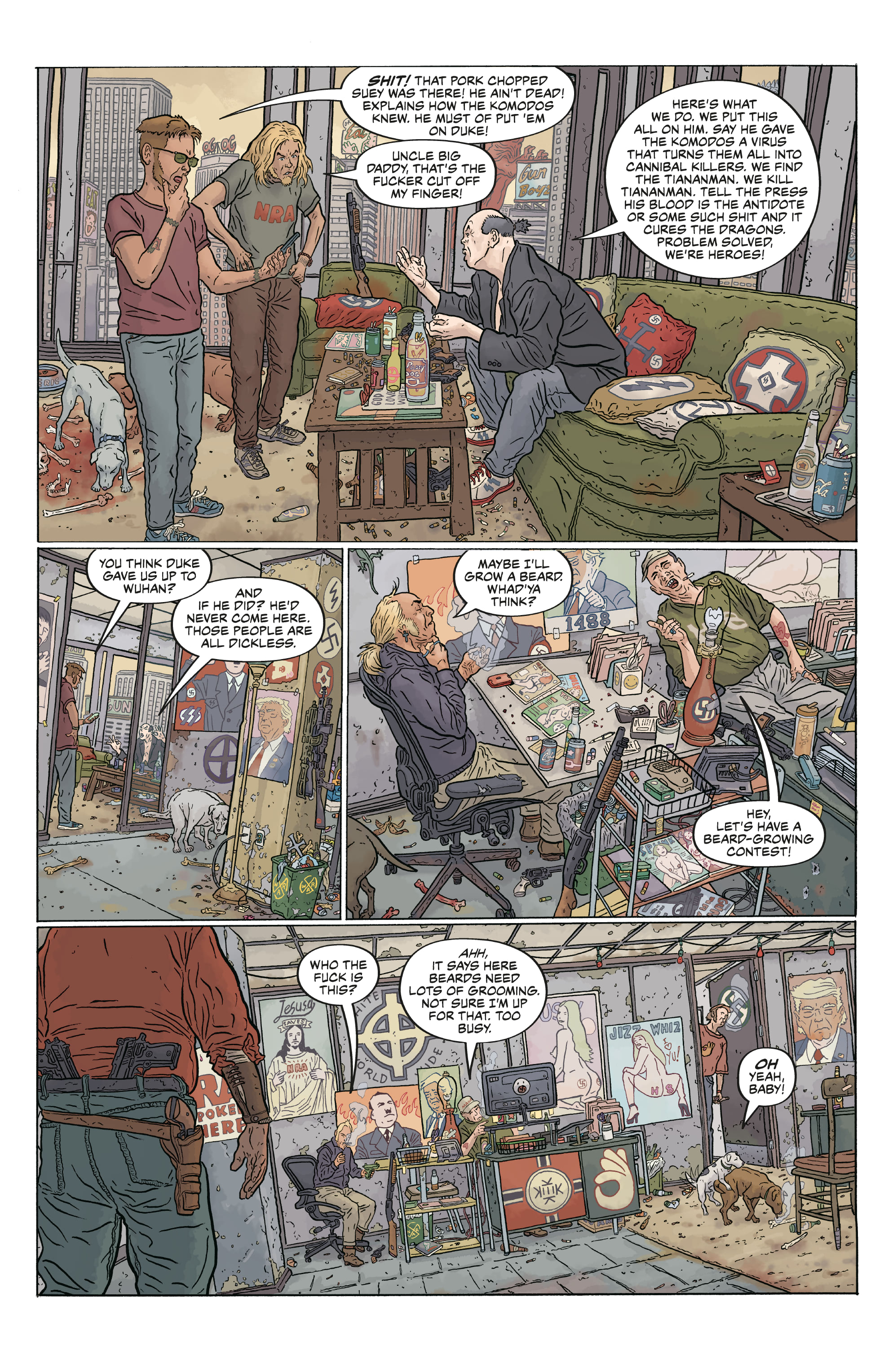 Shaolin Cowboy: Cruel to Be Kin (2022-): Chapter 5 - Page 10