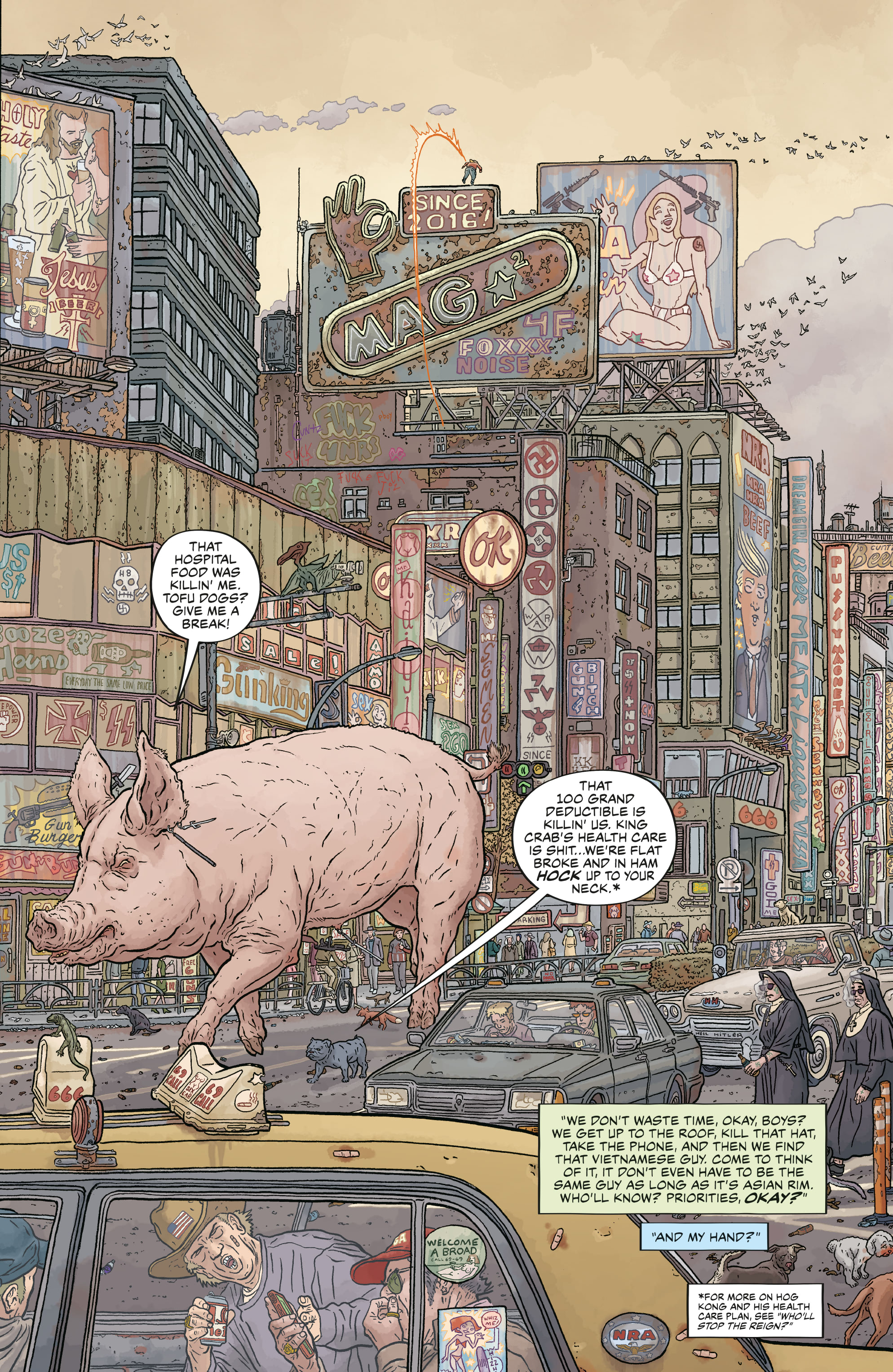 Shaolin Cowboy: Cruel to Be Kin (2022-): Chapter 6 - Page 3
