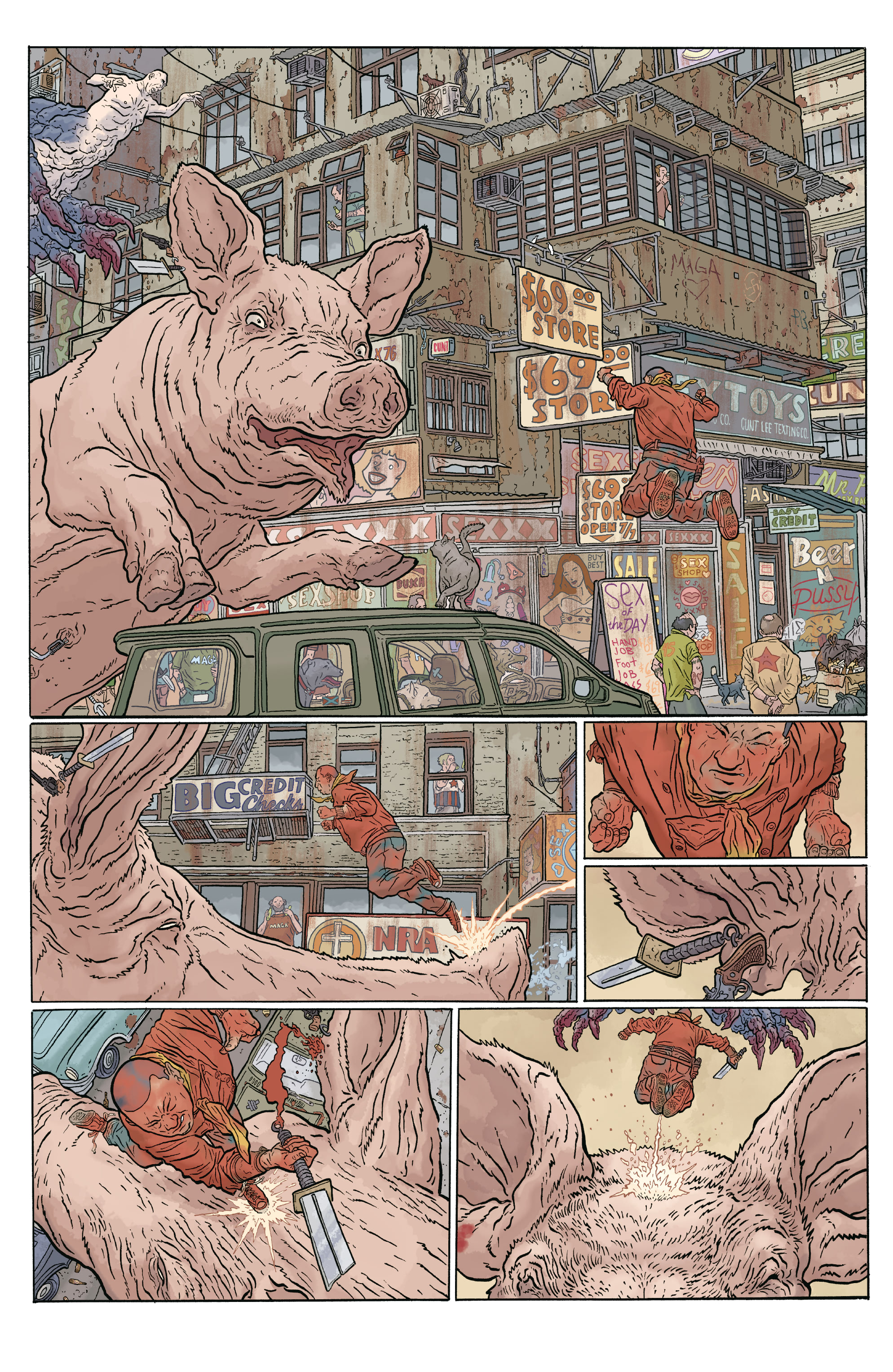 Shaolin Cowboy: Cruel to Be Kin (2022-): Chapter 7 - Page 3