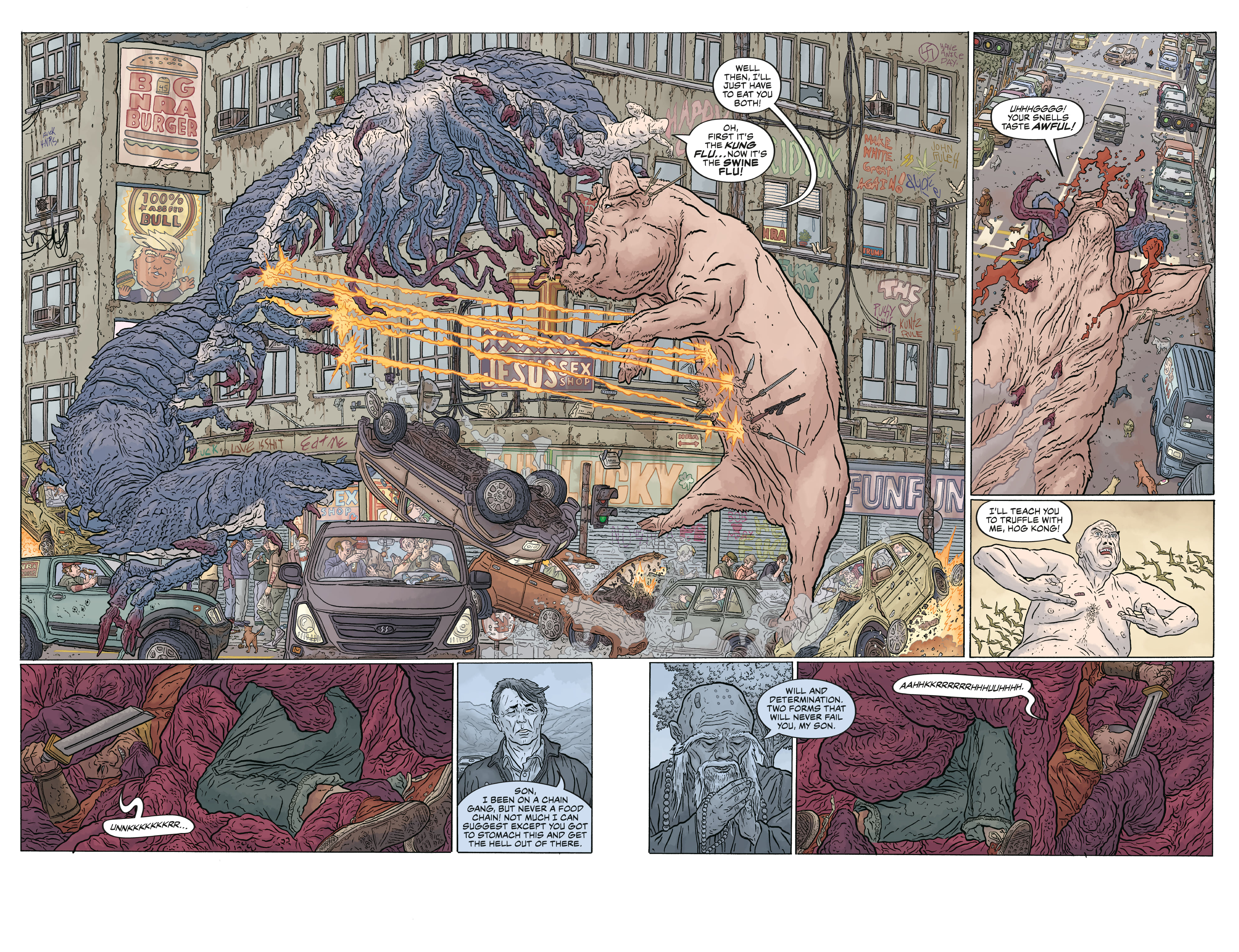 Shaolin Cowboy: Cruel to Be Kin (2022-): Chapter 7 - Page 5