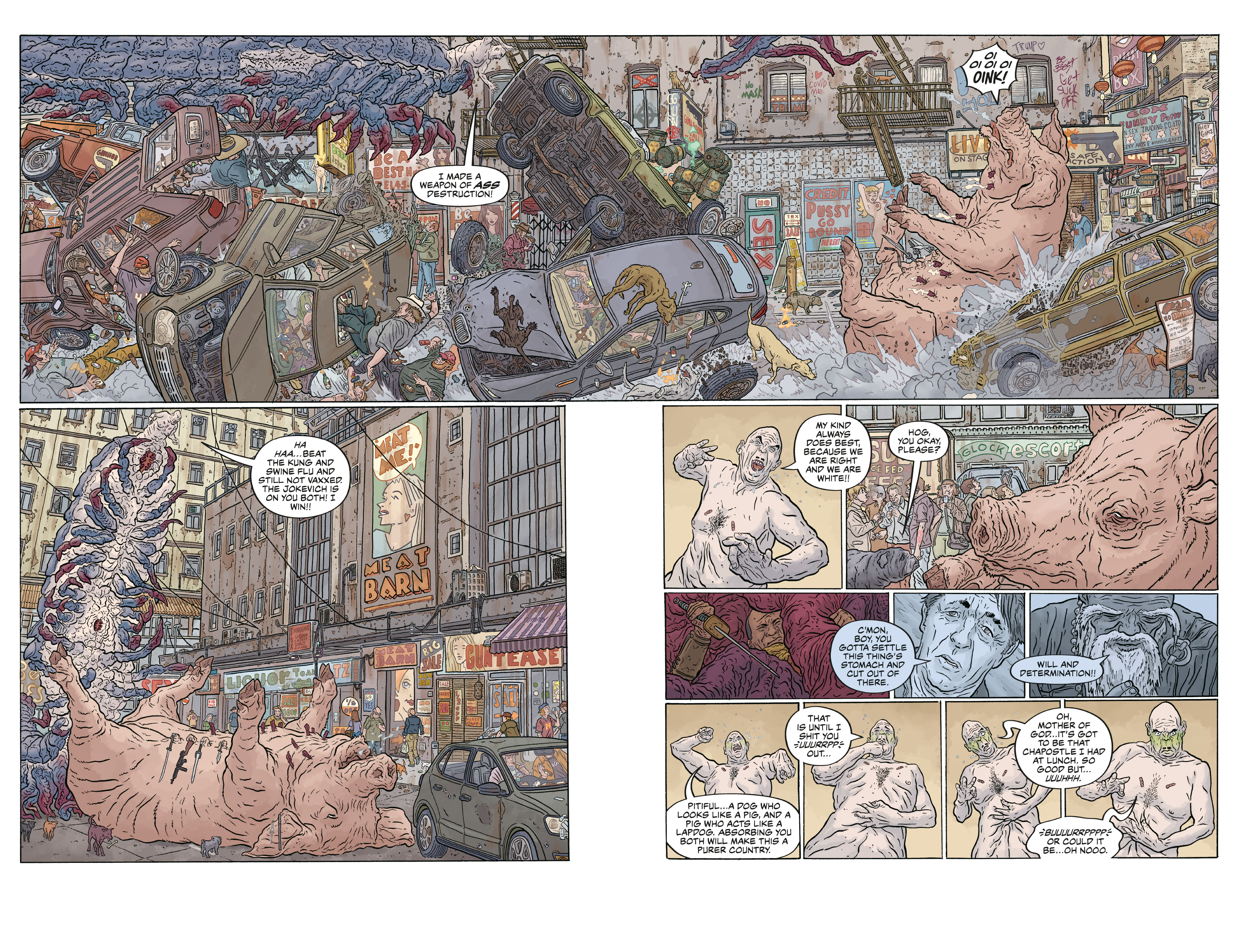 Shaolin Cowboy: Cruel to Be Kin (2022-): Chapter 7 - Page 6