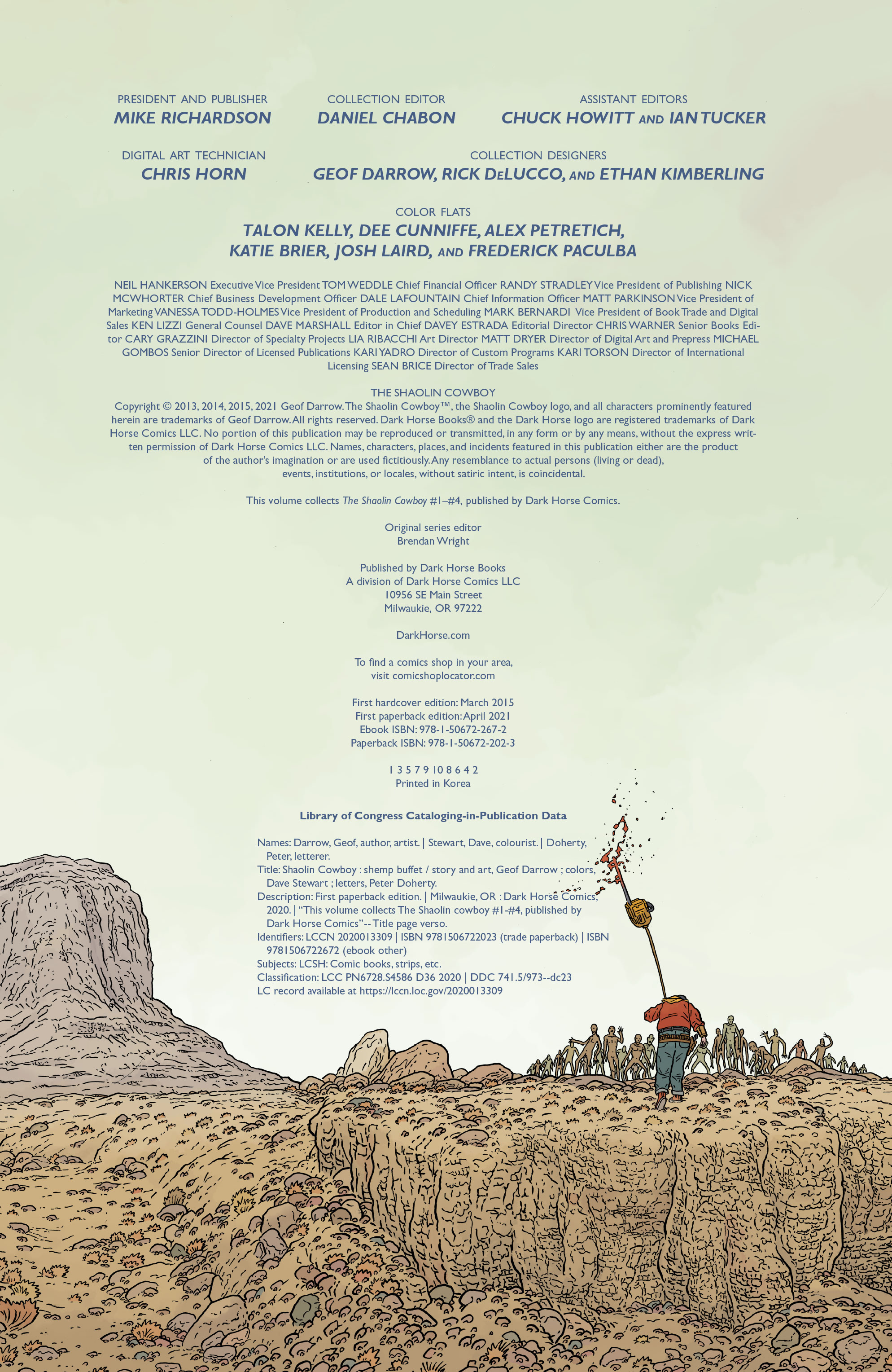 Shaolin Cowboy: Shemp Buffet (2021): Chapter 1 - Page 5