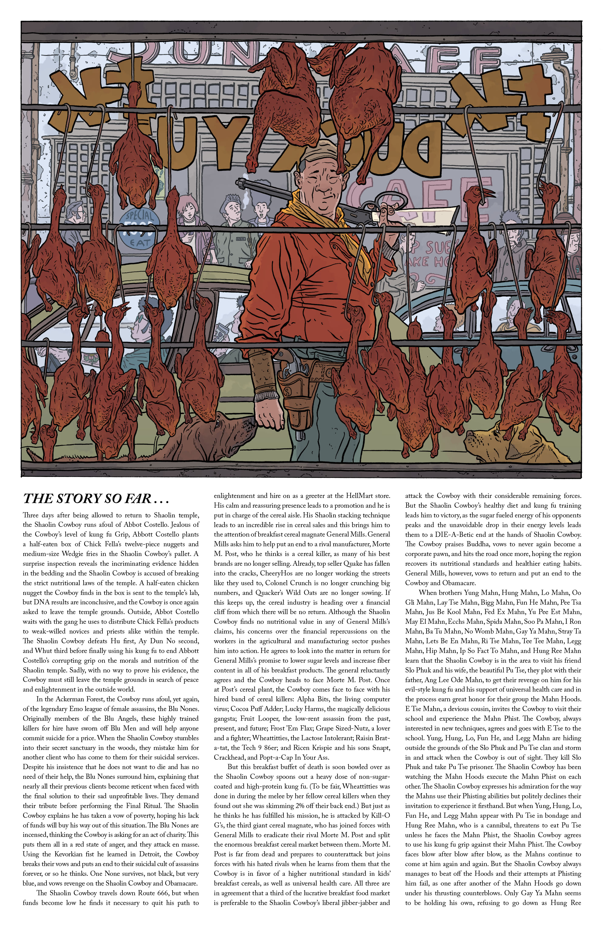 Shaolin Cowboy: Shemp Buffet (2021): Chapter 1 - Page 6
