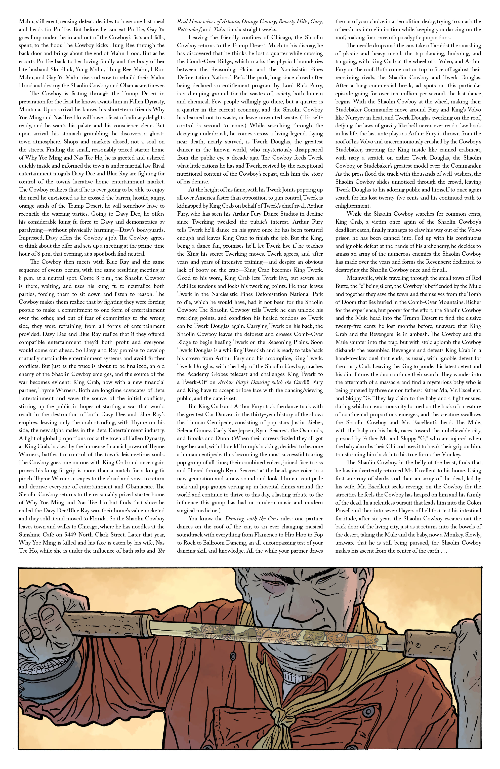 Shaolin Cowboy: Shemp Buffet (2021): Chapter 1 - Page 7