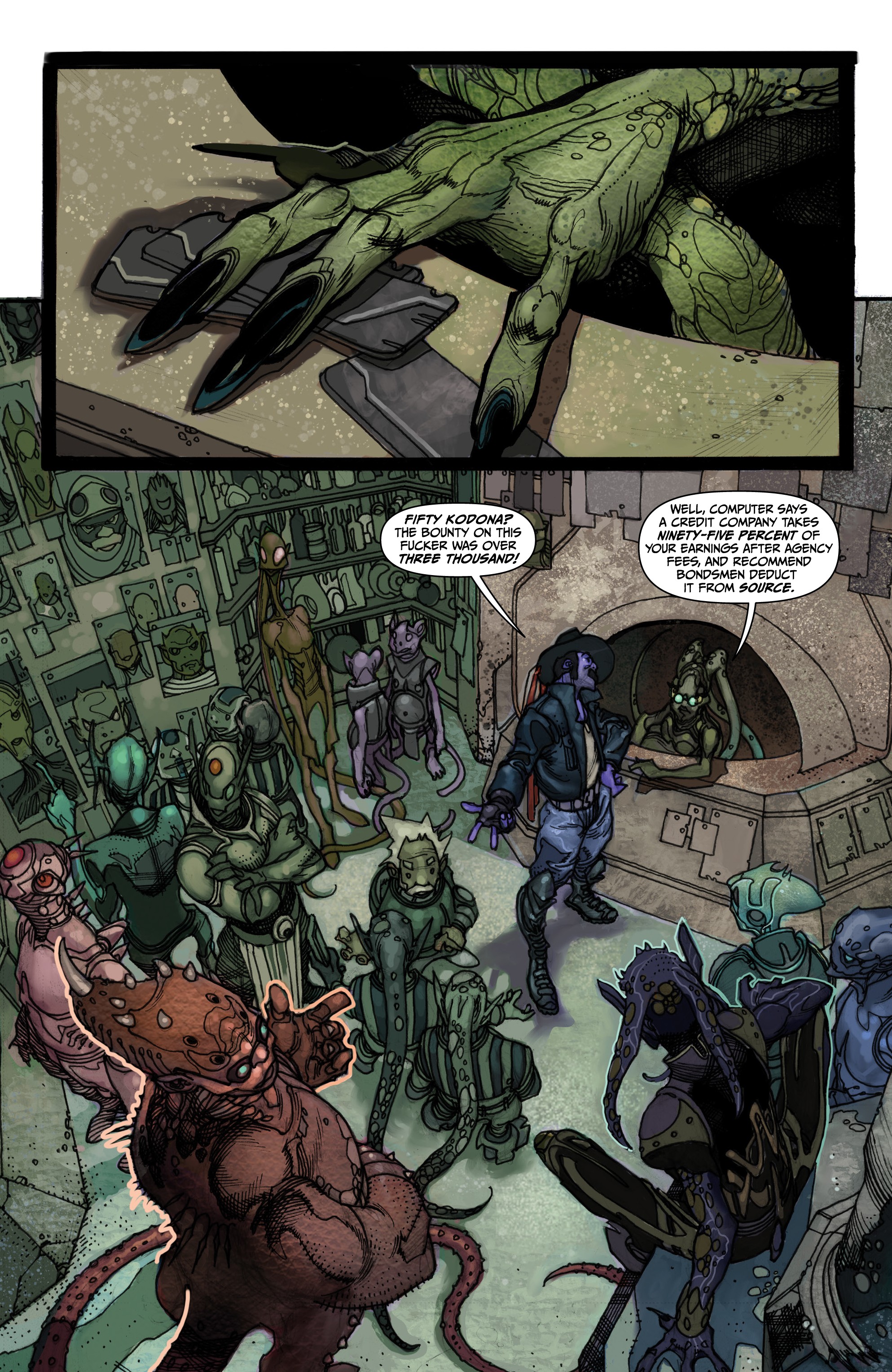 Sharkey The Bounty Hunter (2019-): Chapter 1 - Page 9