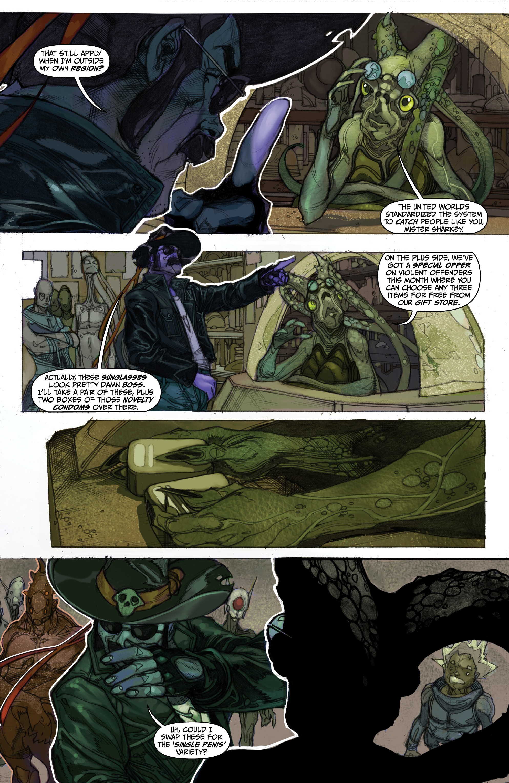 Sharkey The Bounty Hunter (2019-): Chapter 1 - Page 10