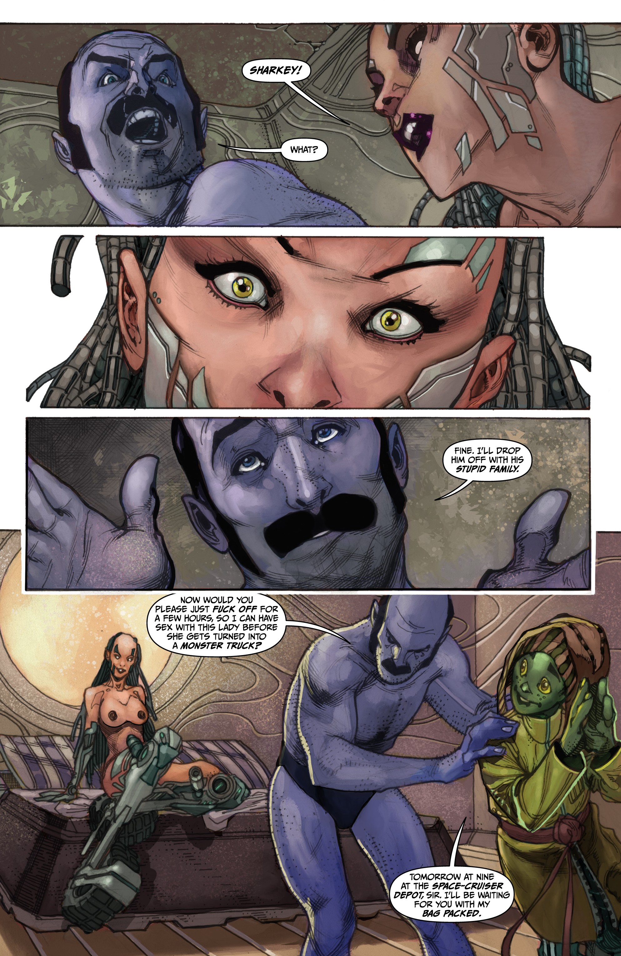 Sharkey The Bounty Hunter (2019-): Chapter 1 - Page 14