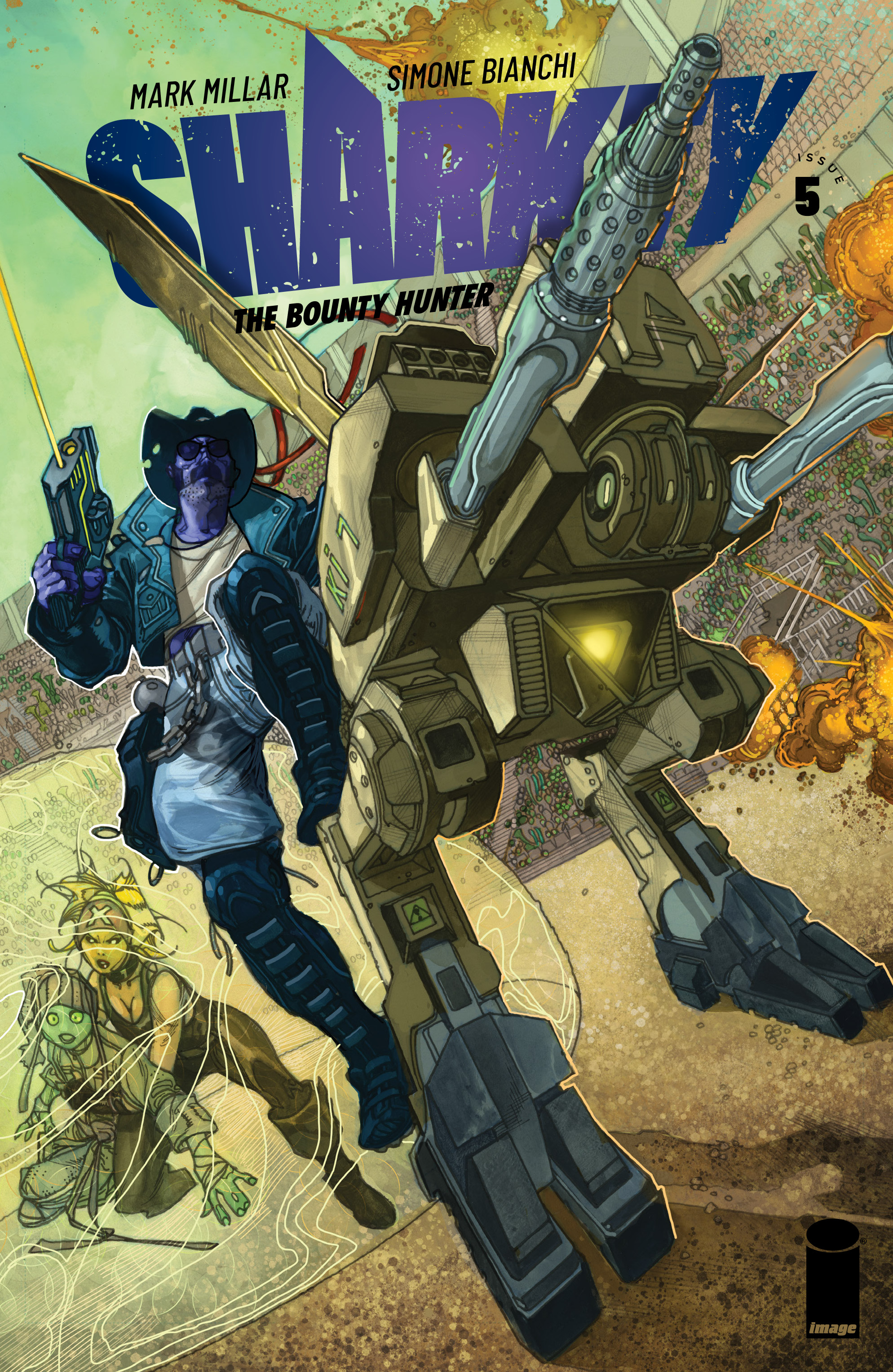 Sharkey The Bounty Hunter (2019-): Chapter 5 - Page 1