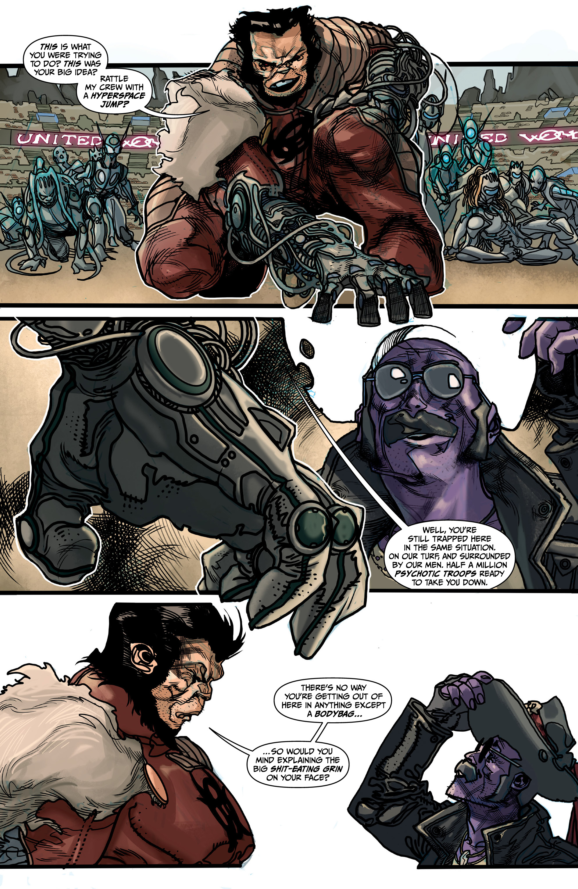 Sharkey The Bounty Hunter (2019-): Chapter 6 - Page 8