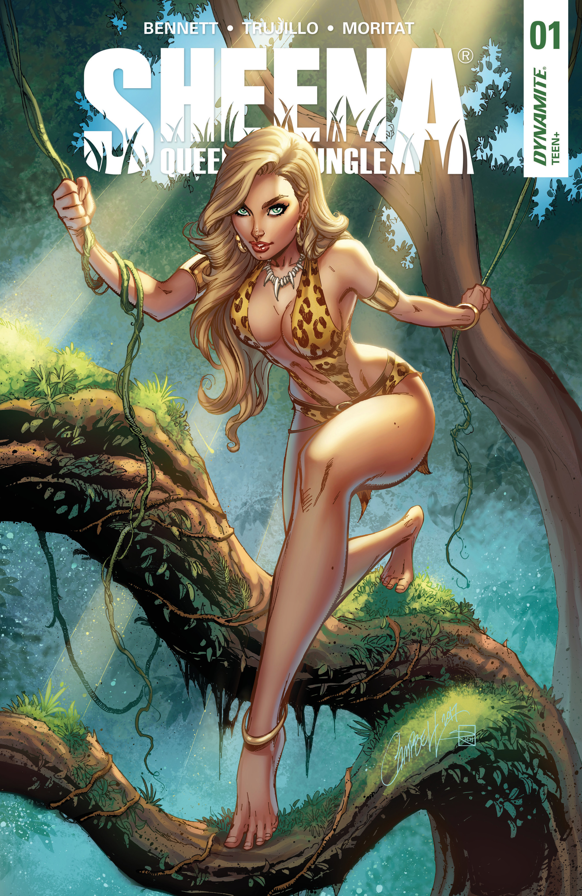 Sheena: Queen Of The Jungle (2017): Chapter 1 - Page 1