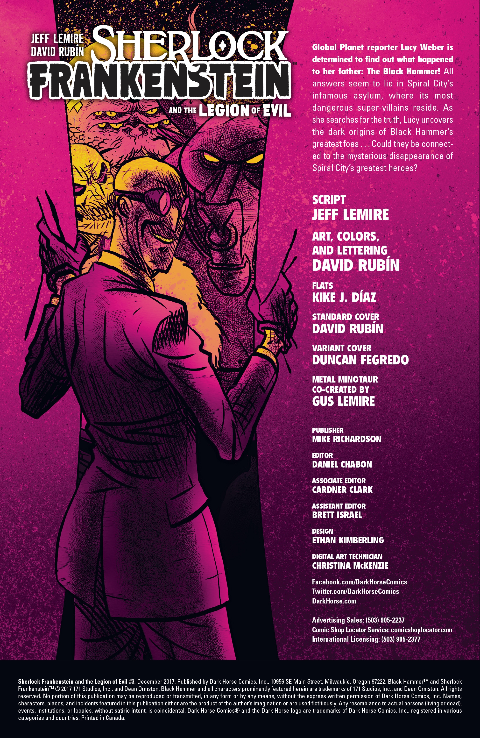 Sherlock Frankenstein & The Legion of Evil: From the World of Black Hammer : Chapter 3 - Page 2