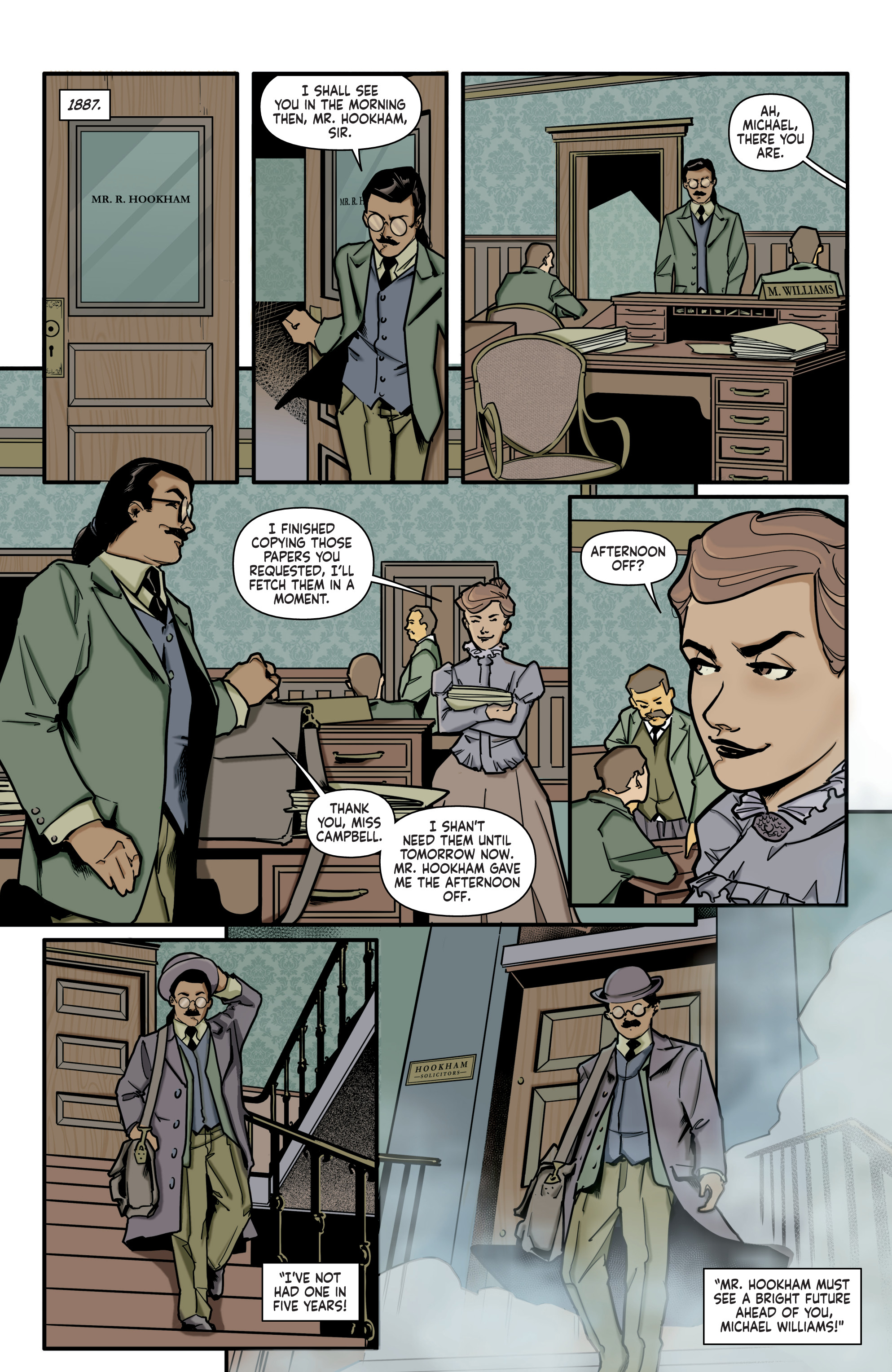 Sherlock Holmes: The Vanishing Man (2018-): Chapter 1 - Page 3
