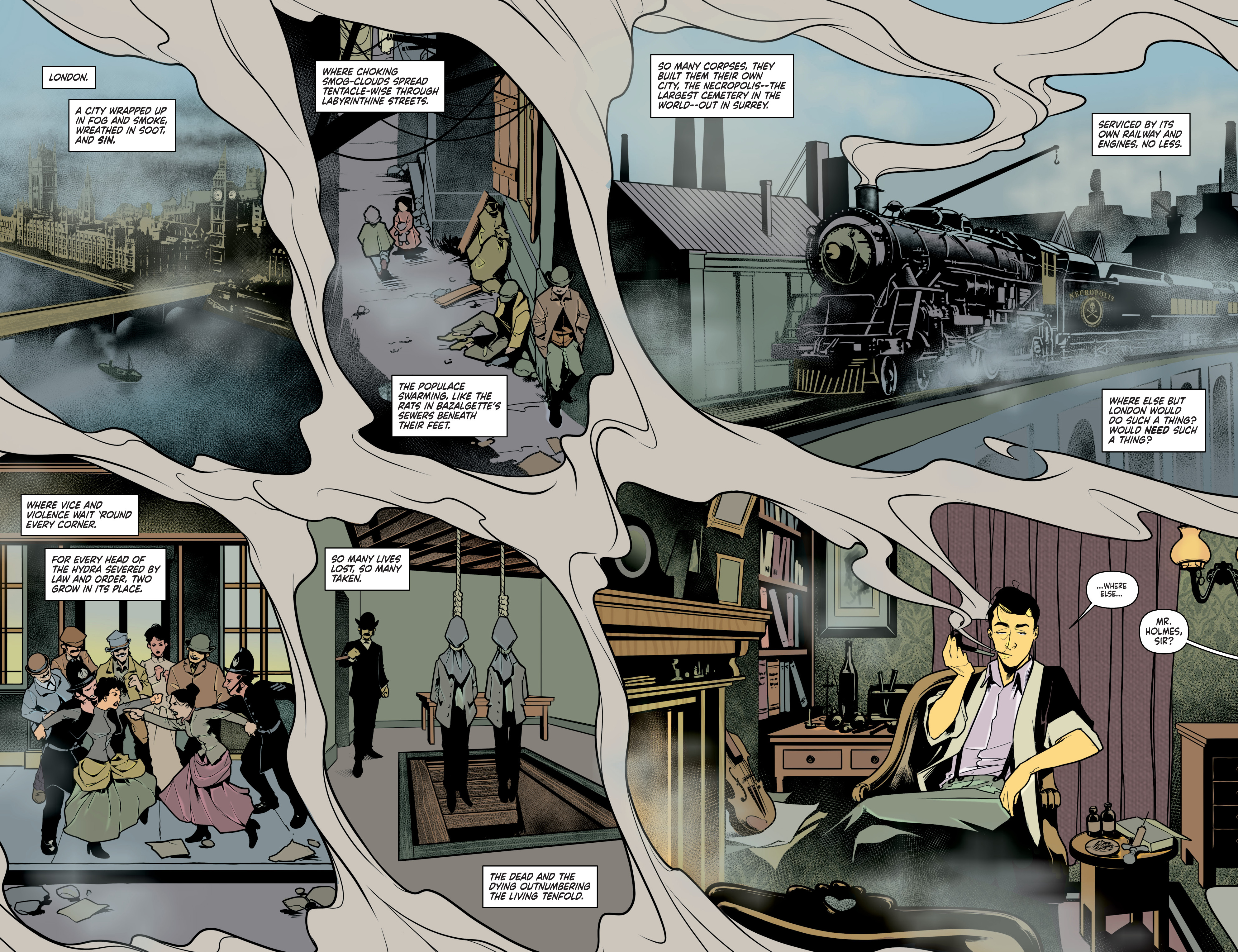 Sherlock Holmes: The Vanishing Man (2018-): Chapter 1 - Page 6