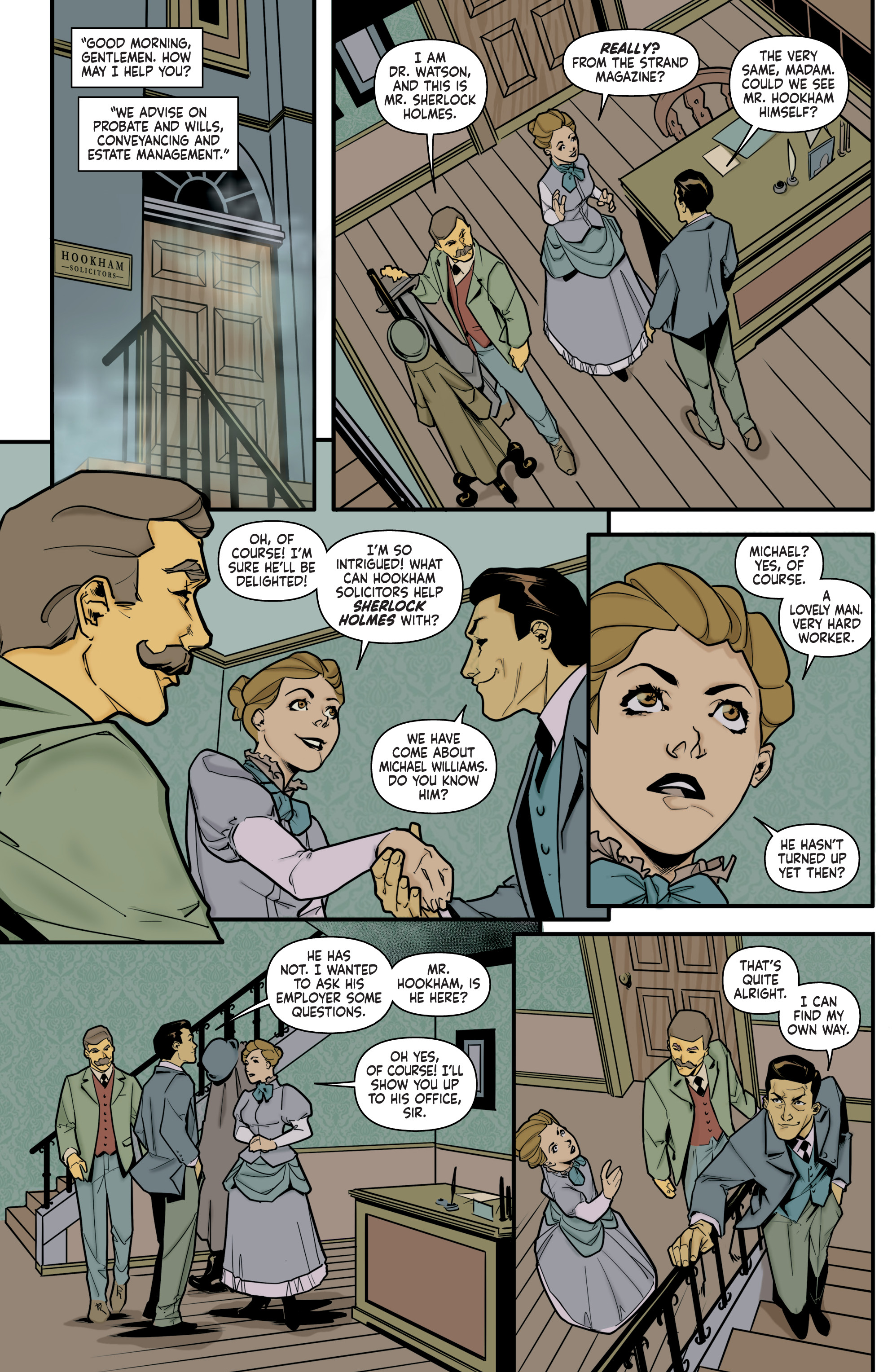 Sherlock Holmes: The Vanishing Man (2018-): Chapter 1 - Page 13