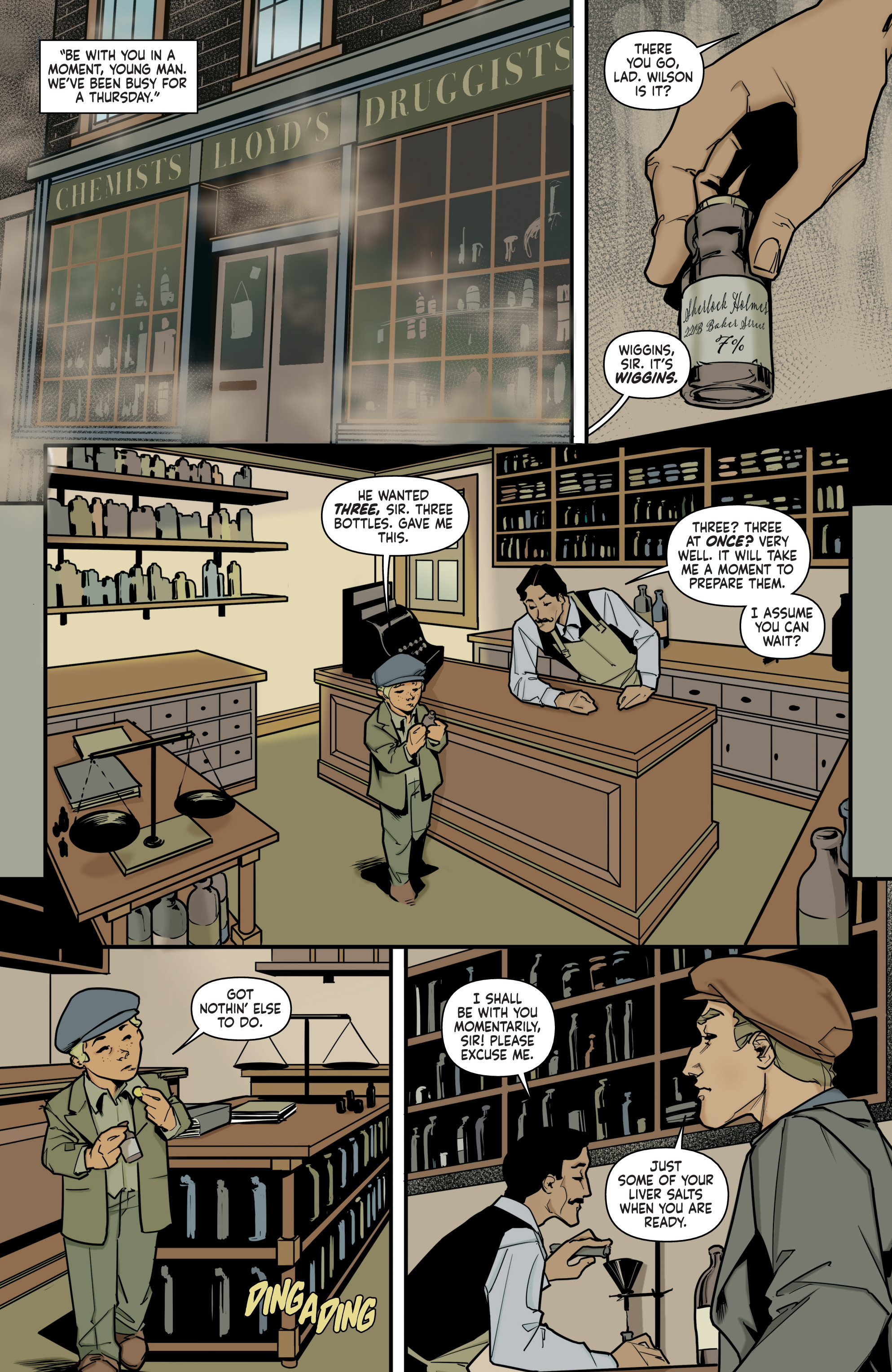 Sherlock Holmes: The Vanishing Man (2018-): Chapter 1 - Page 15