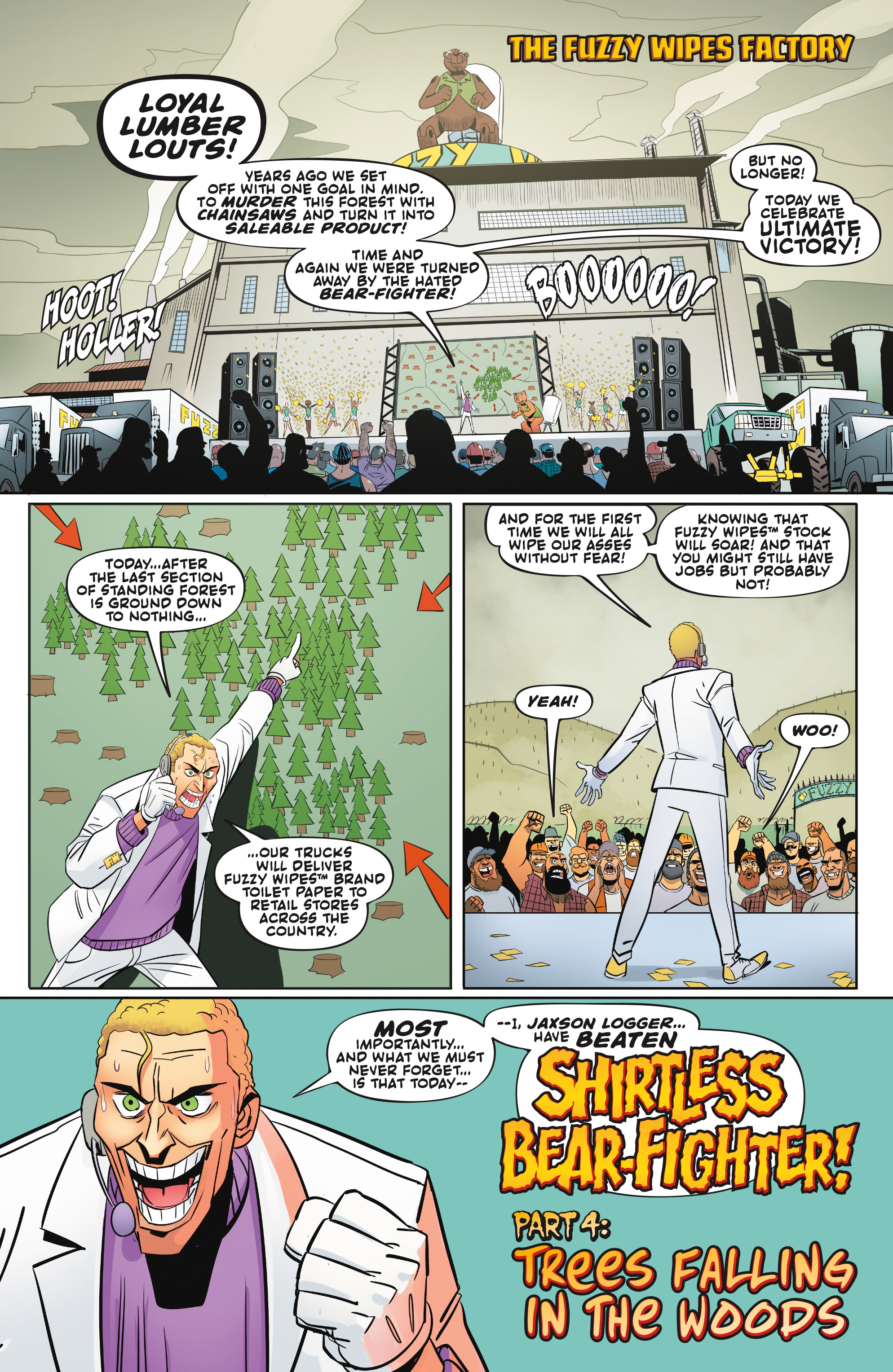 Shirtless Bear-Fighter! (2017): Chapter 4 - Page 3