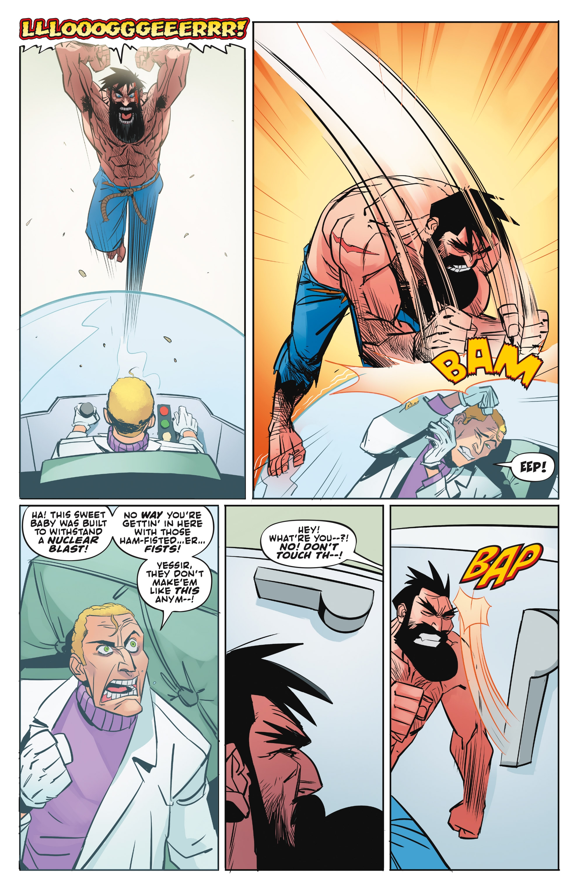 Shirtless Bear-Fighter! (2017): Chapter 5 - Page 4