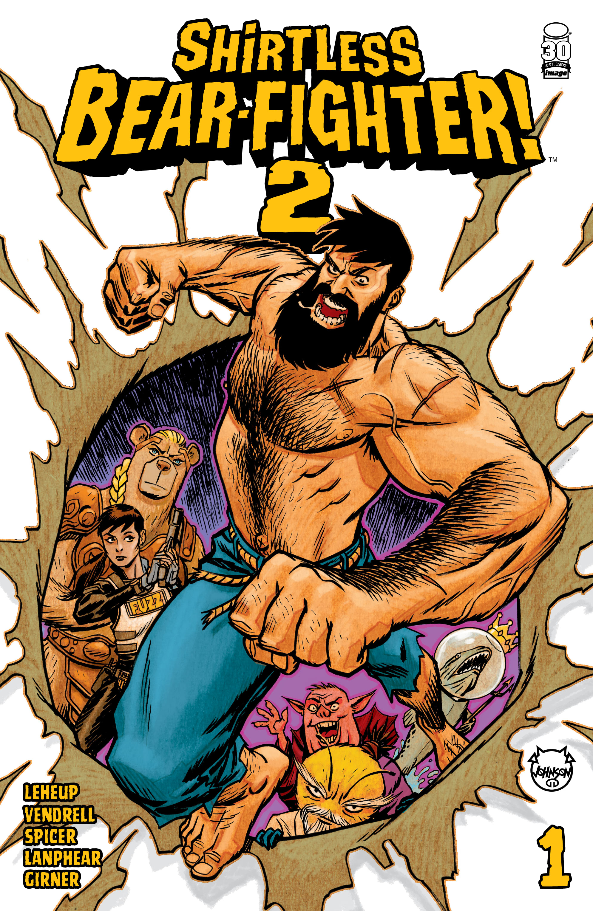 Shirtless Bear-Fighter! (2017): Chapter 6 - Page 1