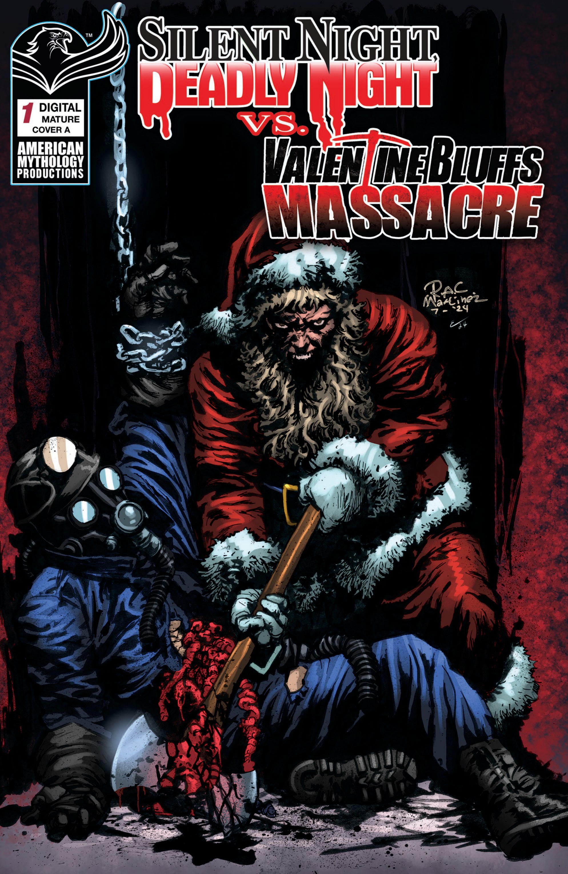 Silent Night Deadly Night vs Valentine Bluffs Massacre (2025): Chapter 1 - Page 1