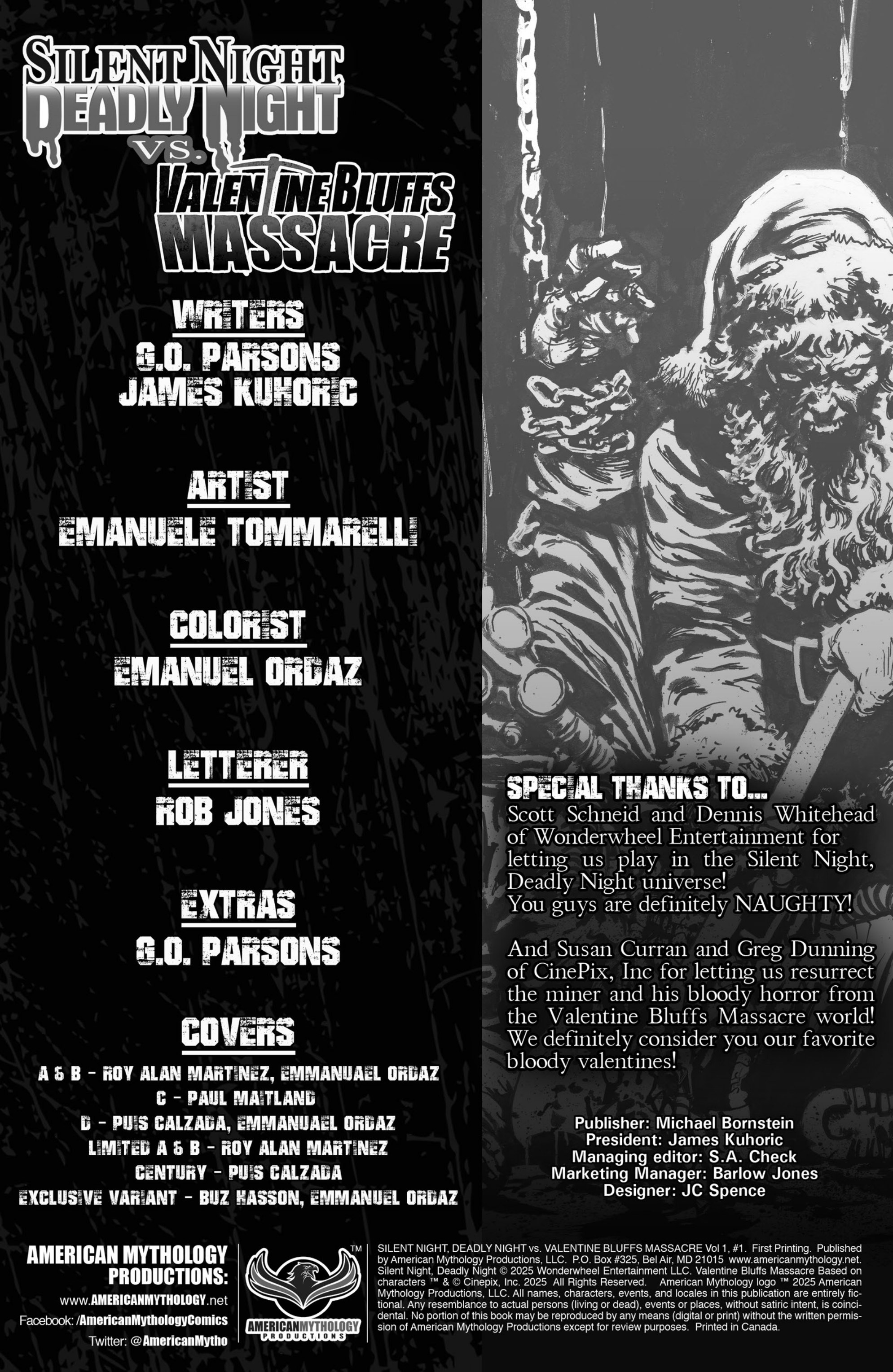 Silent Night Deadly Night vs Valentine Bluffs Massacre (2025): Chapter 1 - Page 2