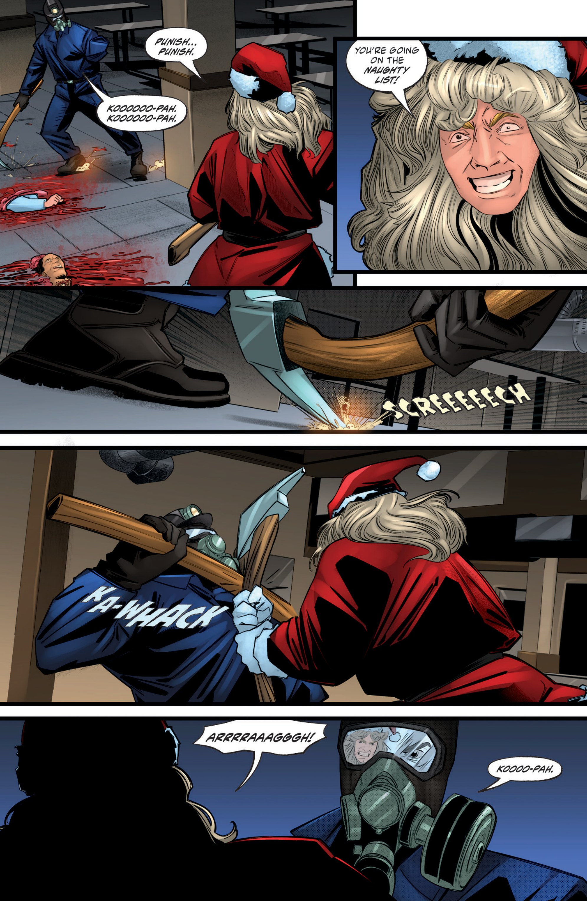 Silent Night Deadly Night vs Valentine Bluffs Massacre (2025): Chapter 1 - Page 14
