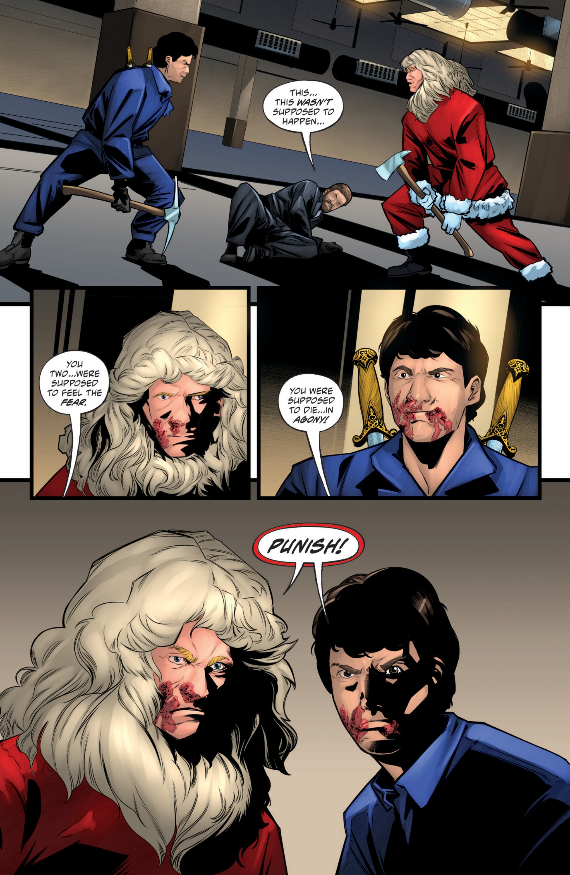 Silent Night Deadly Night vs Valentine Bluffs Massacre (2025): Chapter 1 - Page 22