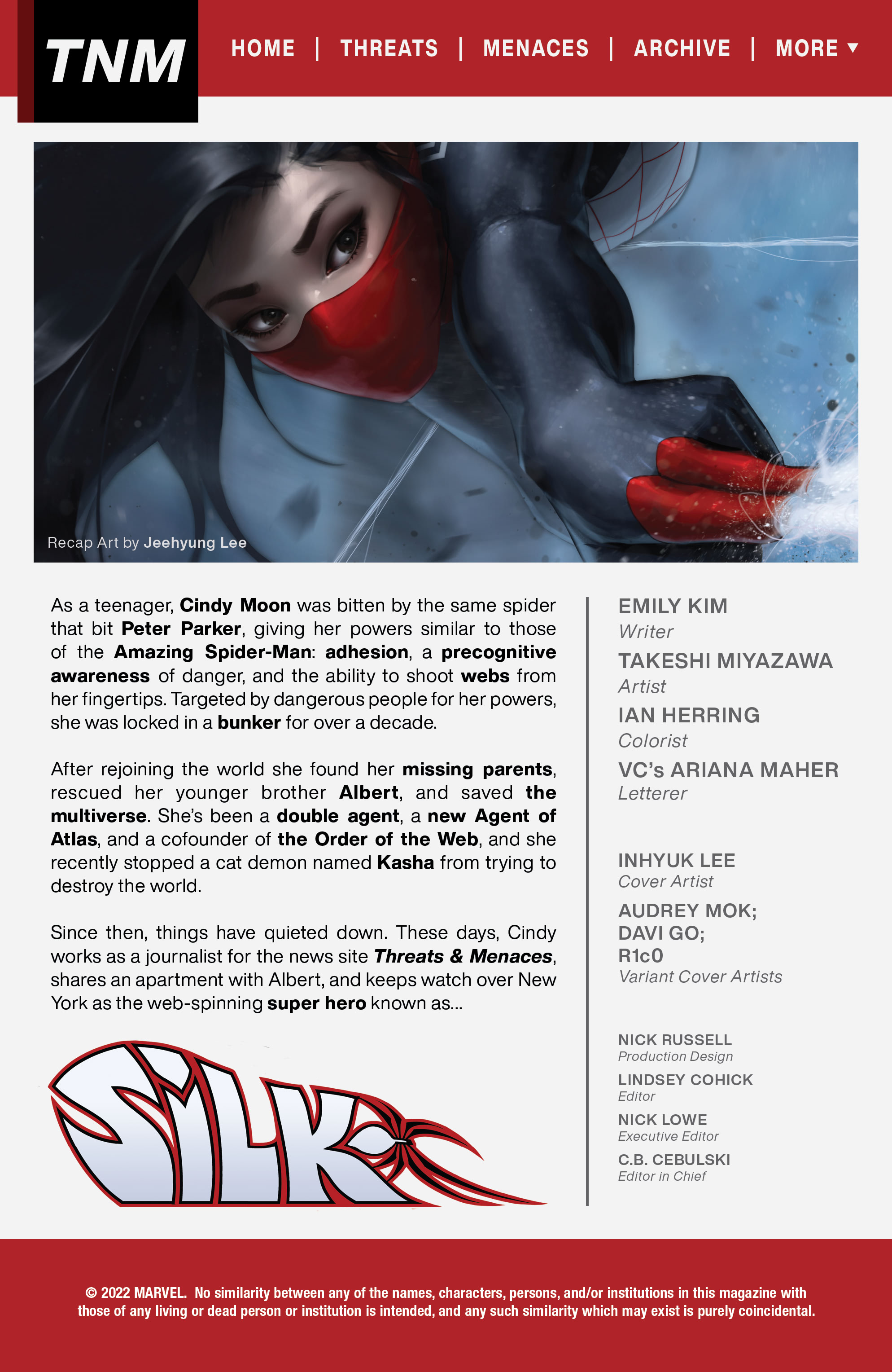 Silk (2022-): Chapter 1 - Page 4
