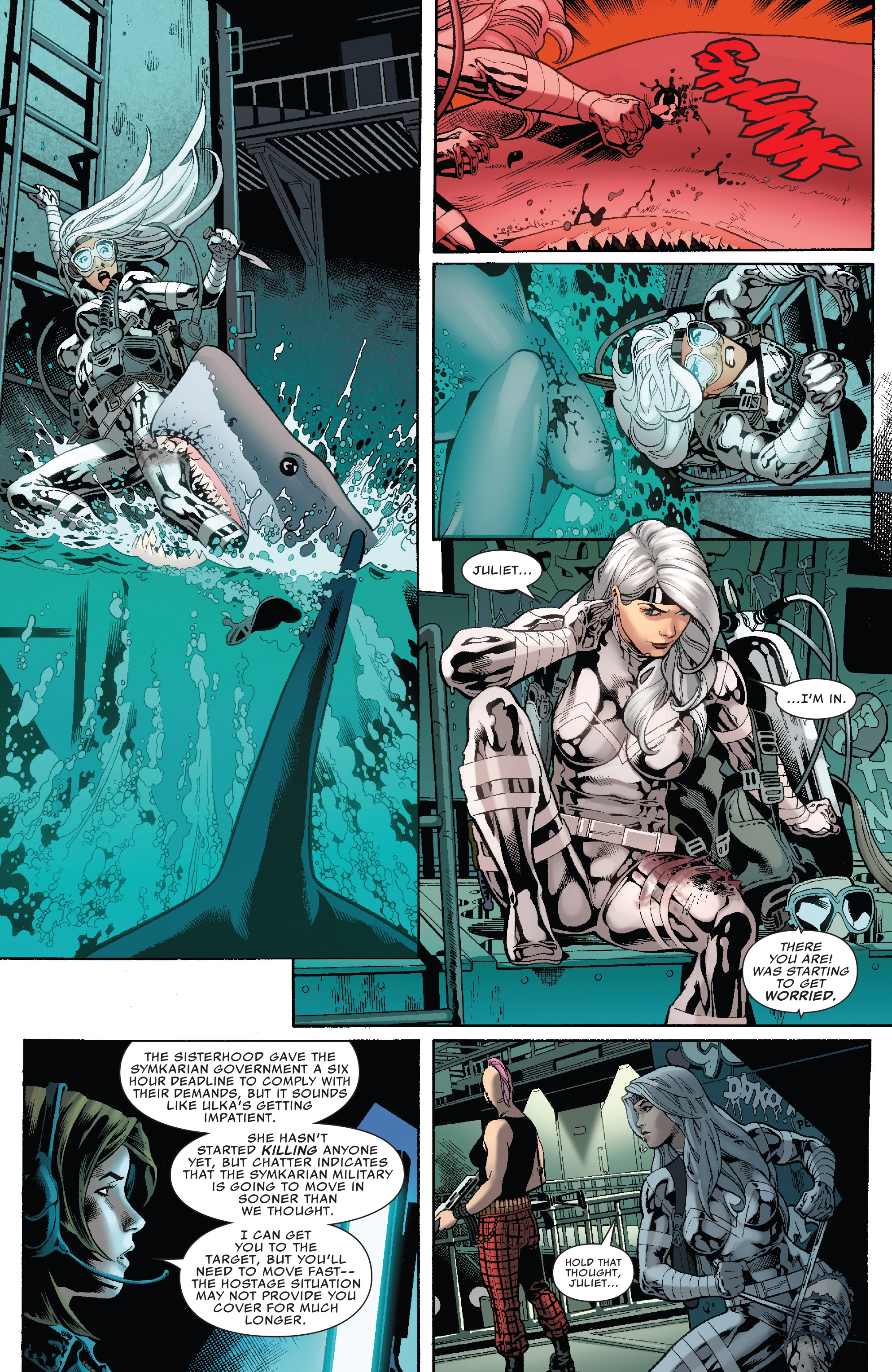 Silver Sable and The Wild Pack (2017): Chapter 36 - Page 10