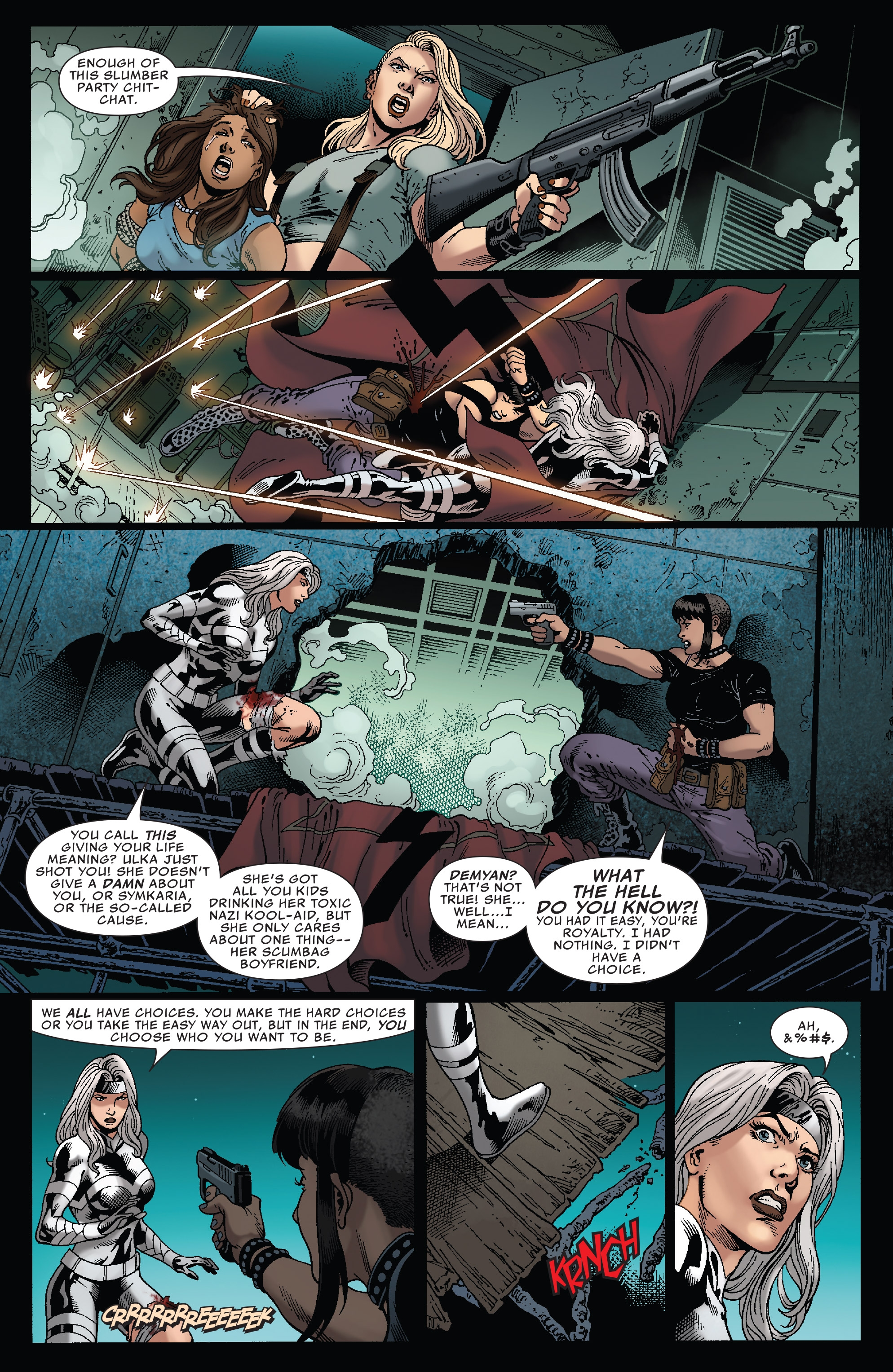 Silver Sable and The Wild Pack (2017): Chapter 36 - Page 15