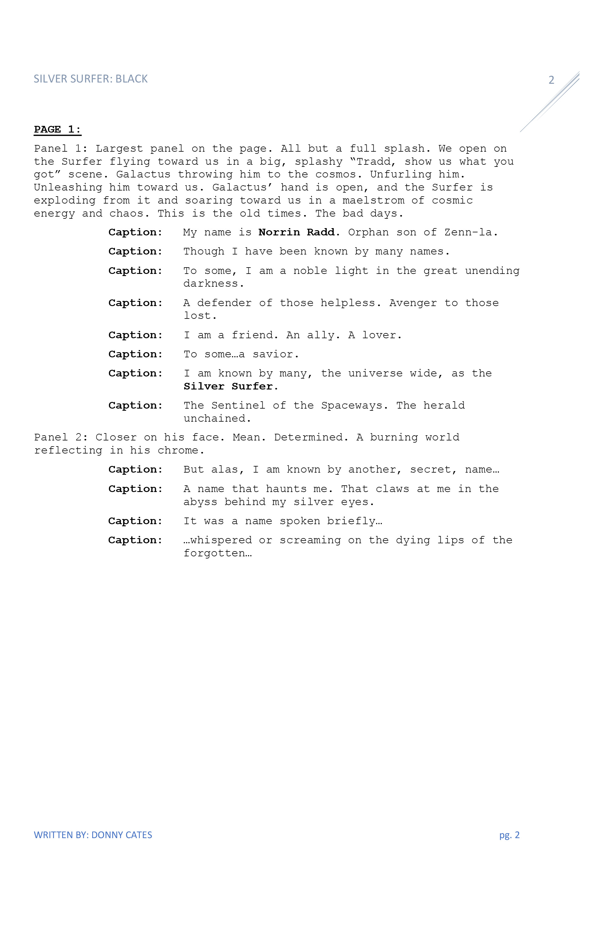 Silver Surfer: Black (2019-): Chapter DirectorsCut1 - Page 33