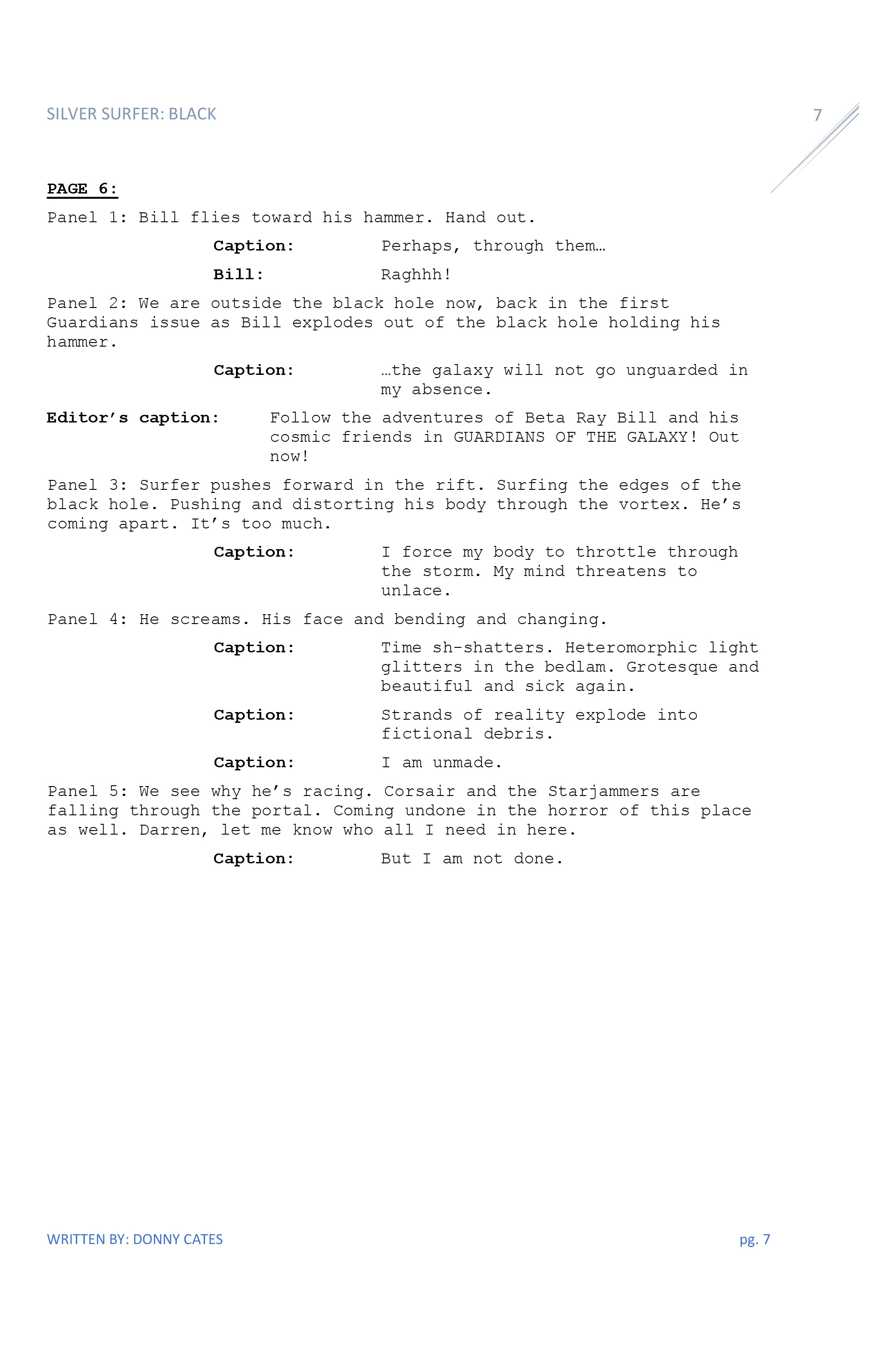 Silver Surfer: Black (2019-): Chapter DirectorsCut1 - Page 38