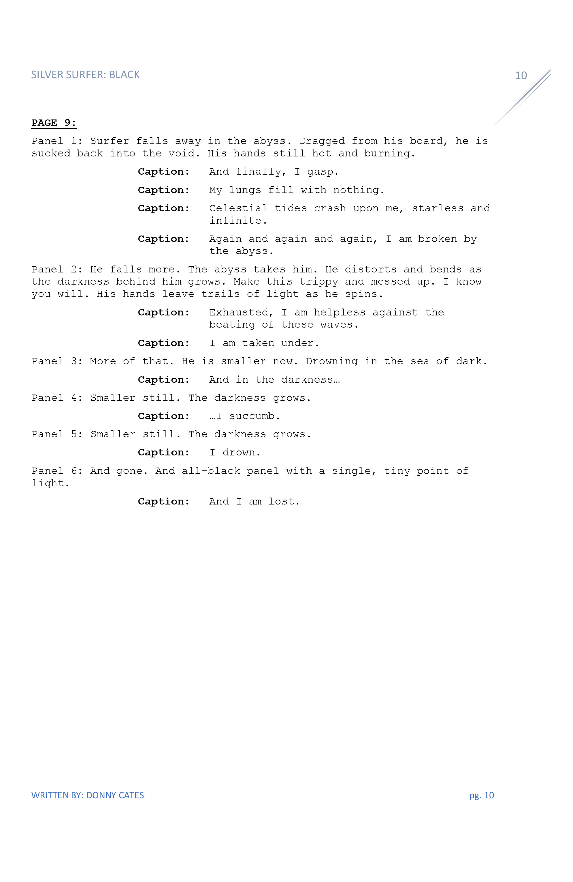 Silver Surfer: Black (2019-): Chapter DirectorsCut1 - Page 41