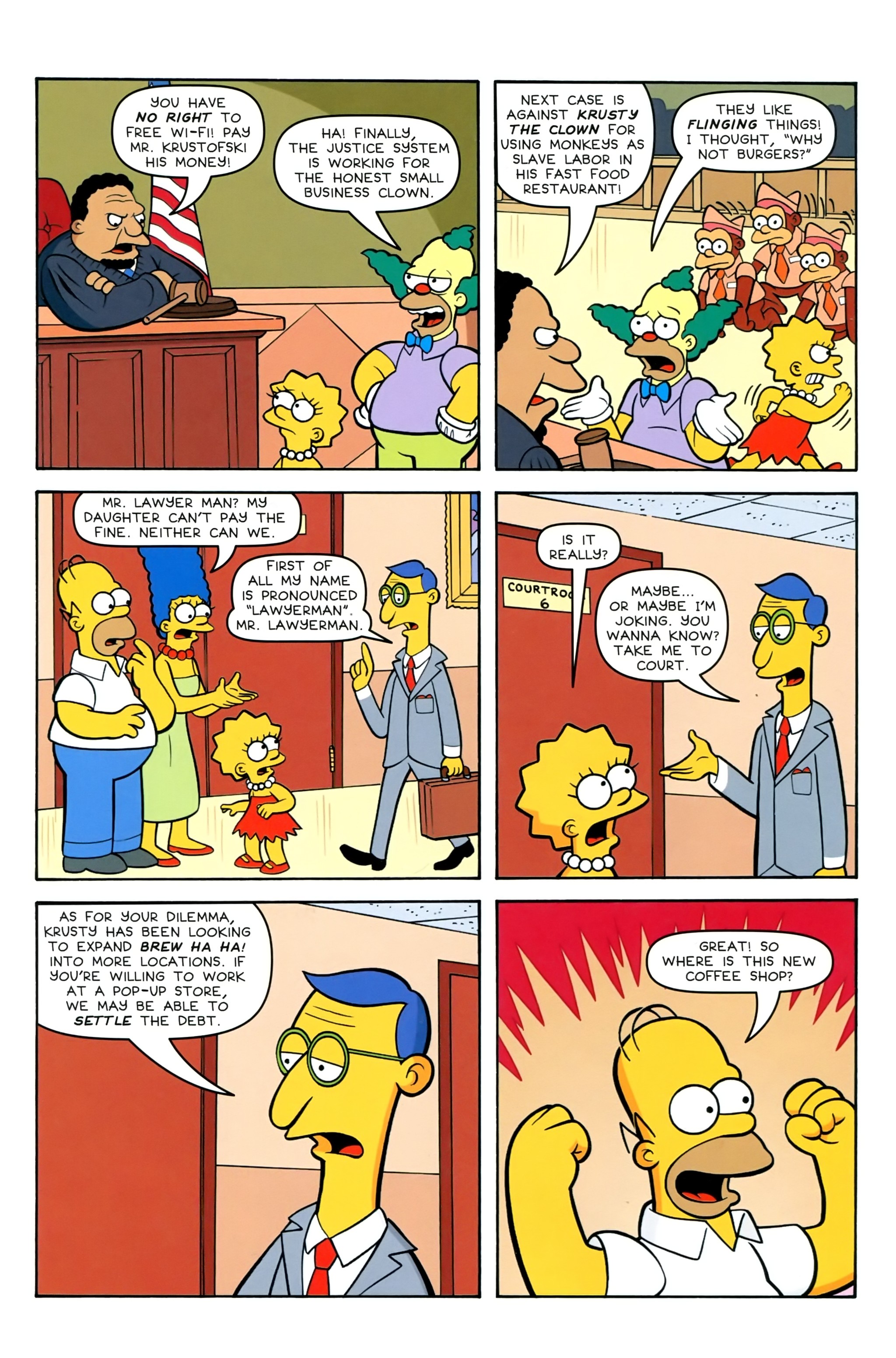 Simpsons Comics (1993-): Chapter 239 - Page 5