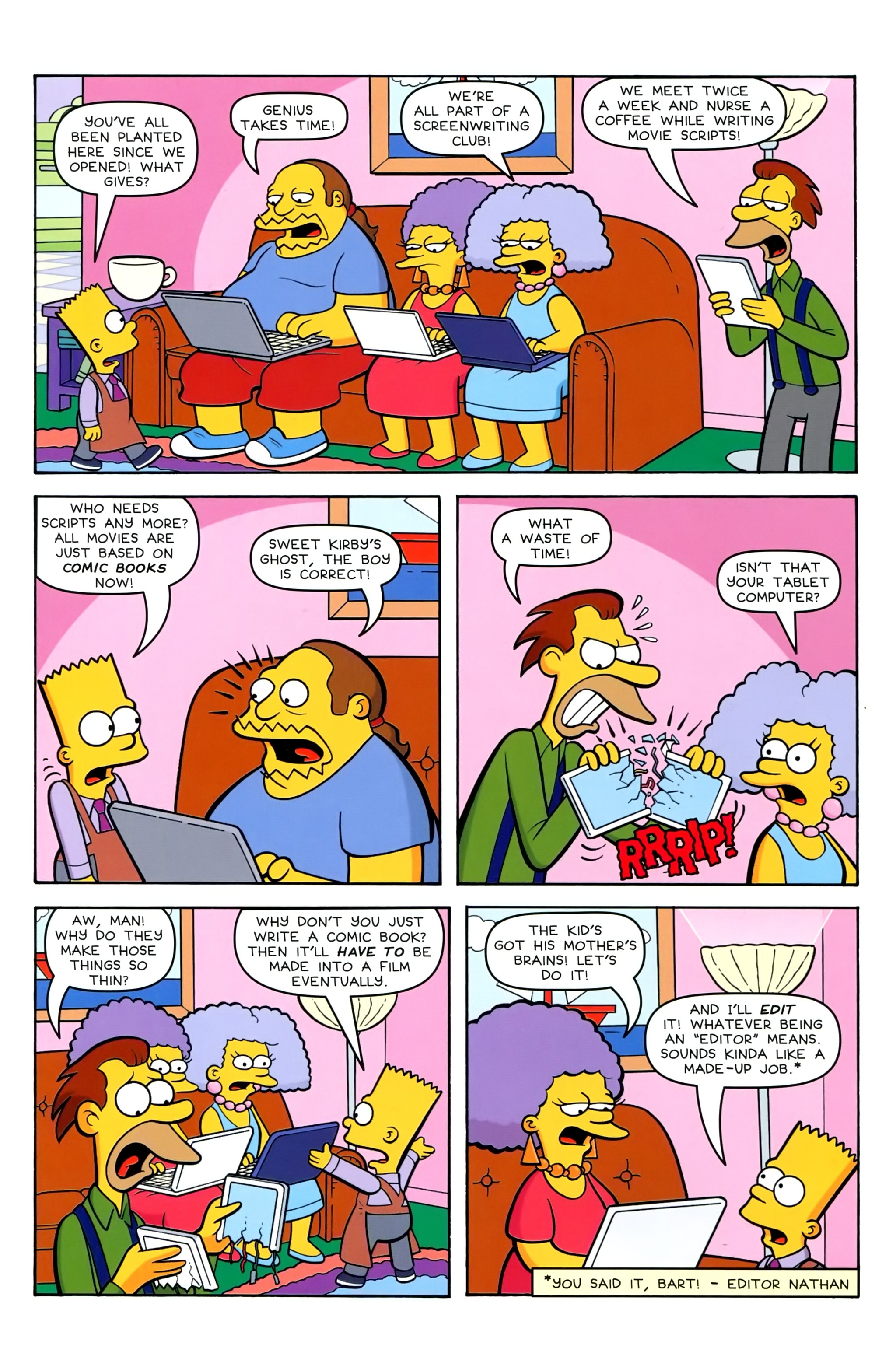 Simpsons Comics (1993-): Chapter 239 - Page 10