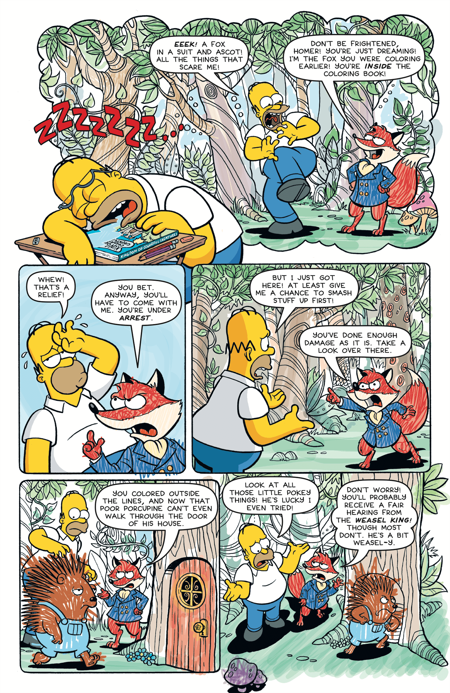 Simpsons Comics (1993-): Chapter 240 - Page 5