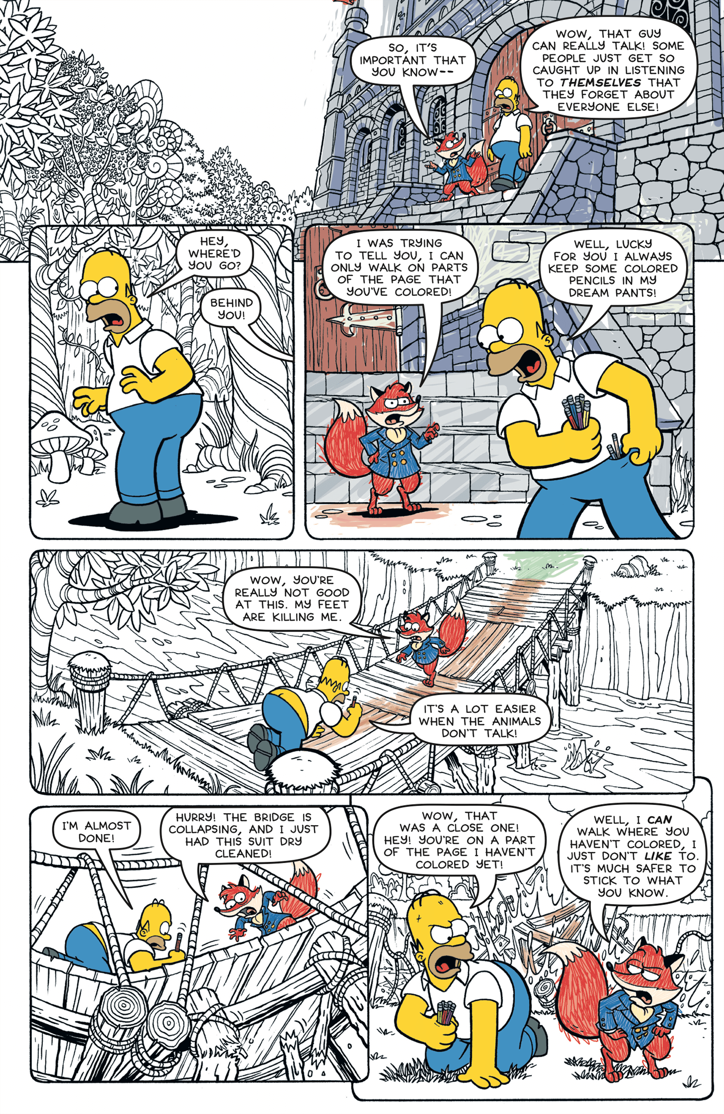Simpsons Comics (1993-): Chapter 240 - Page 7