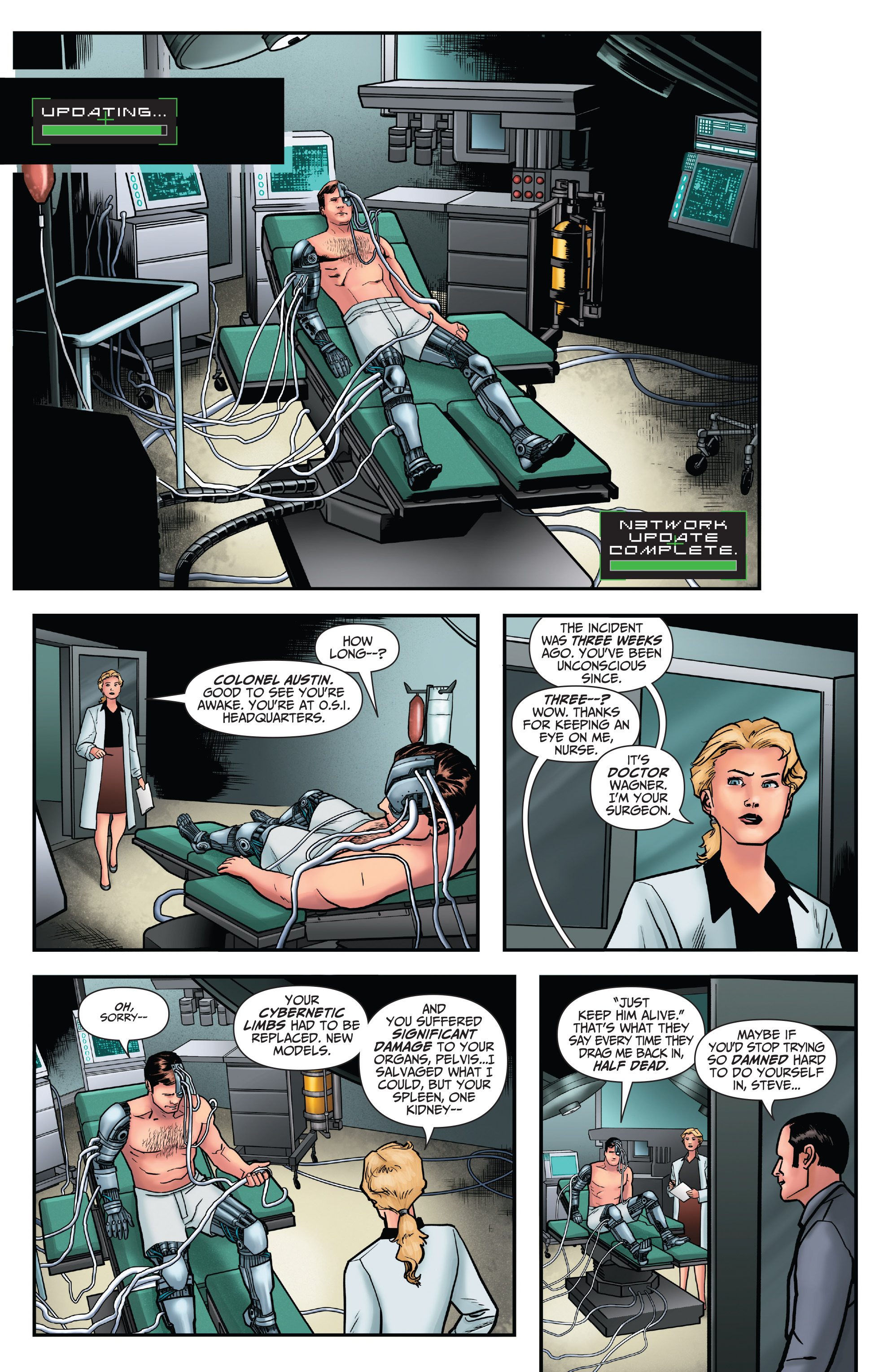 Six Million Dollar Man: Fall Of Man (2016): Chapter 1 - Page 10