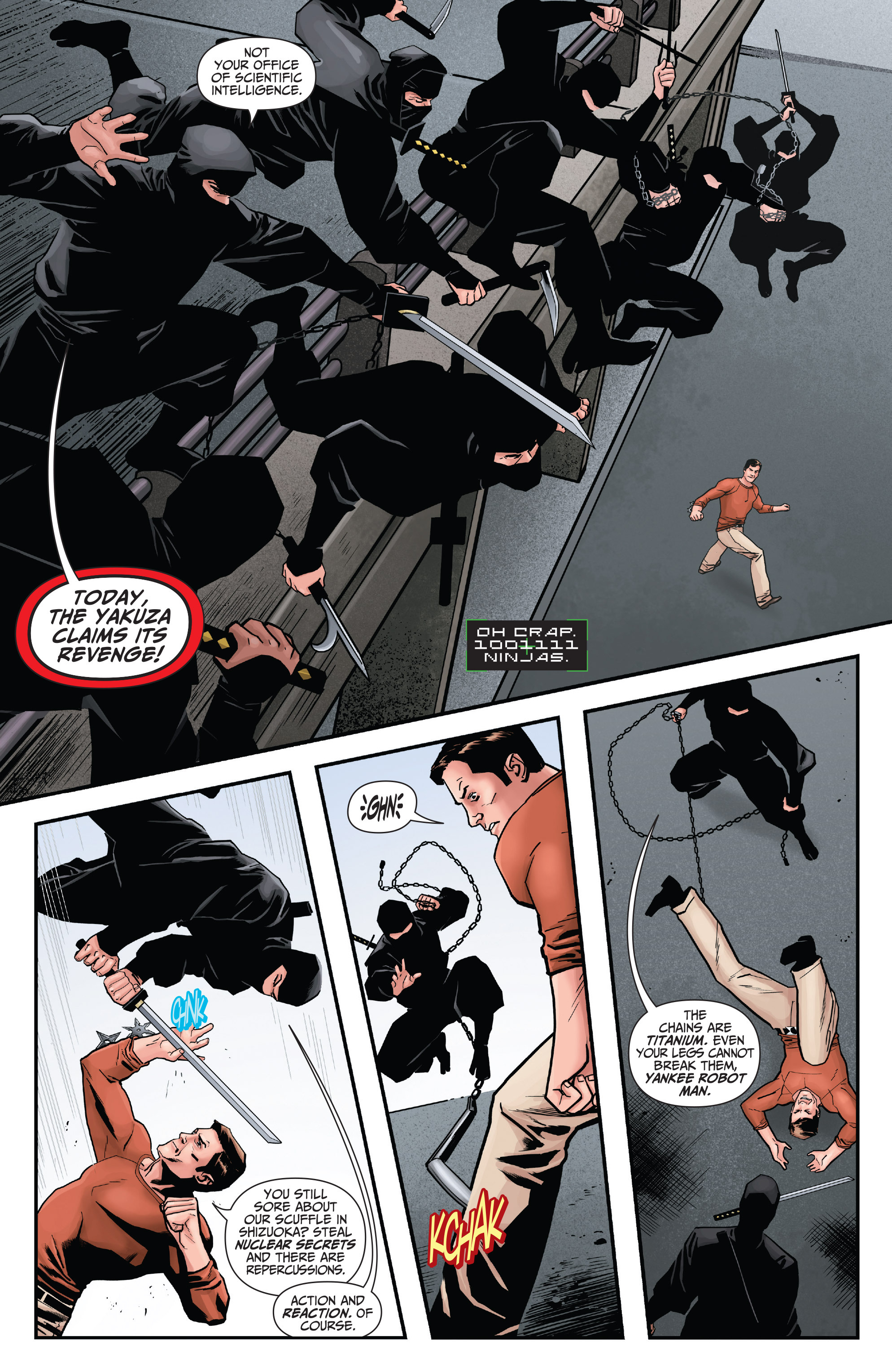 Six Million Dollar Man: Fall Of Man (2016): Chapter 1 - Page 22