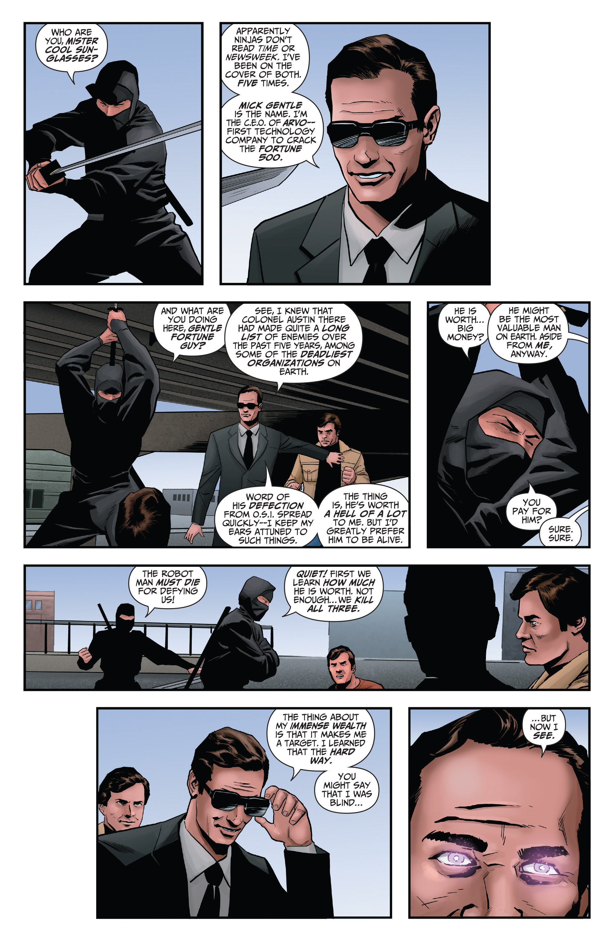 Six Million Dollar Man: Fall Of Man (2016): Chapter 1 - Page 24