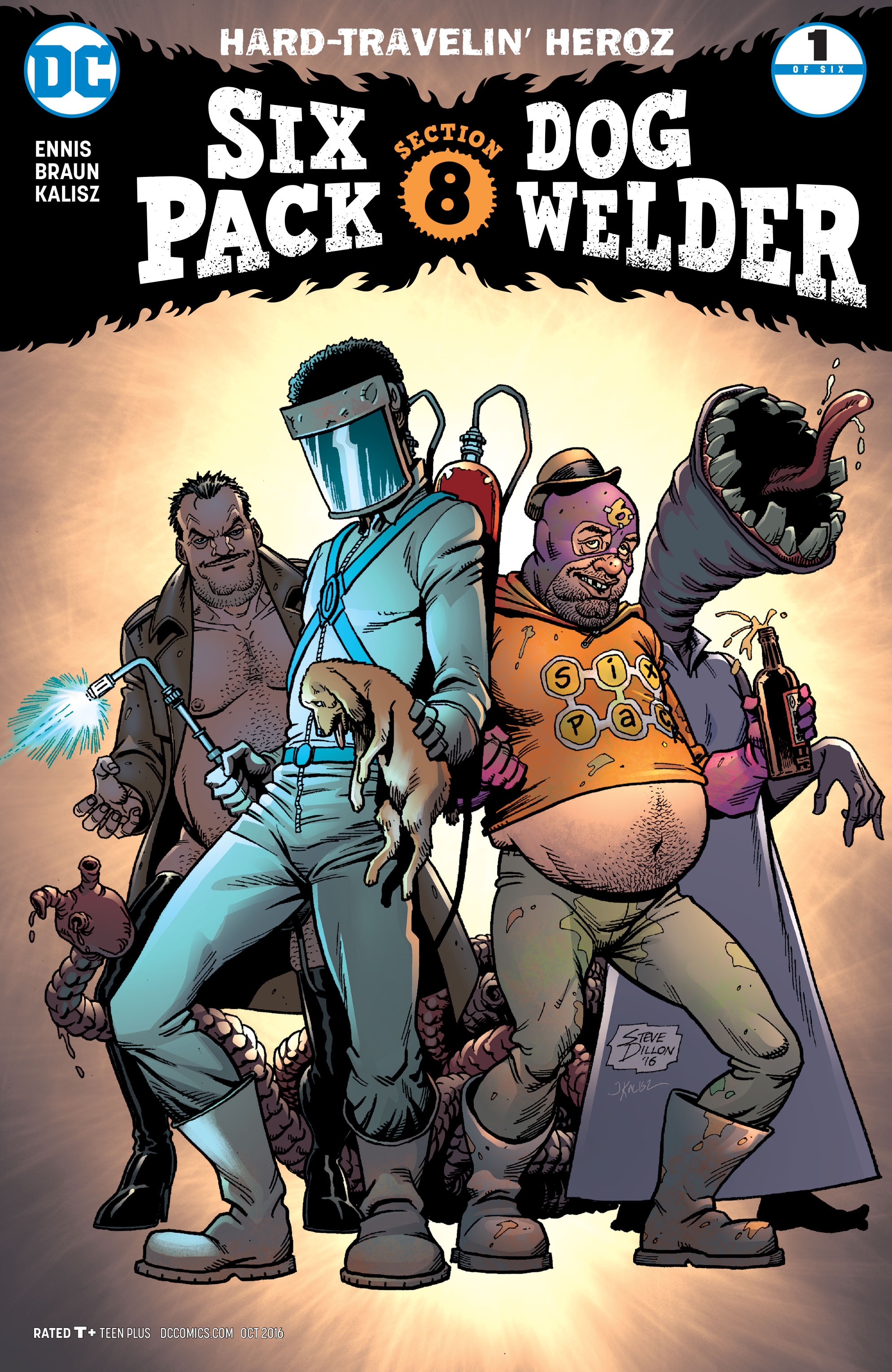 Sixpack and Dogwelder: Hard Travelin' Heroz: Chapter 1 - Page 1