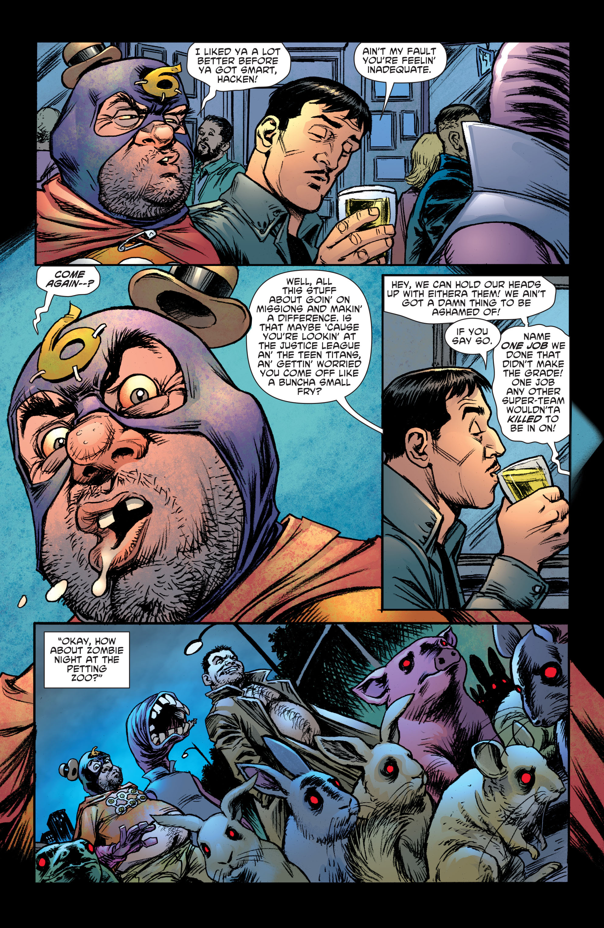 Sixpack and Dogwelder: Hard Travelin' Heroz: Chapter 1 - Page 9