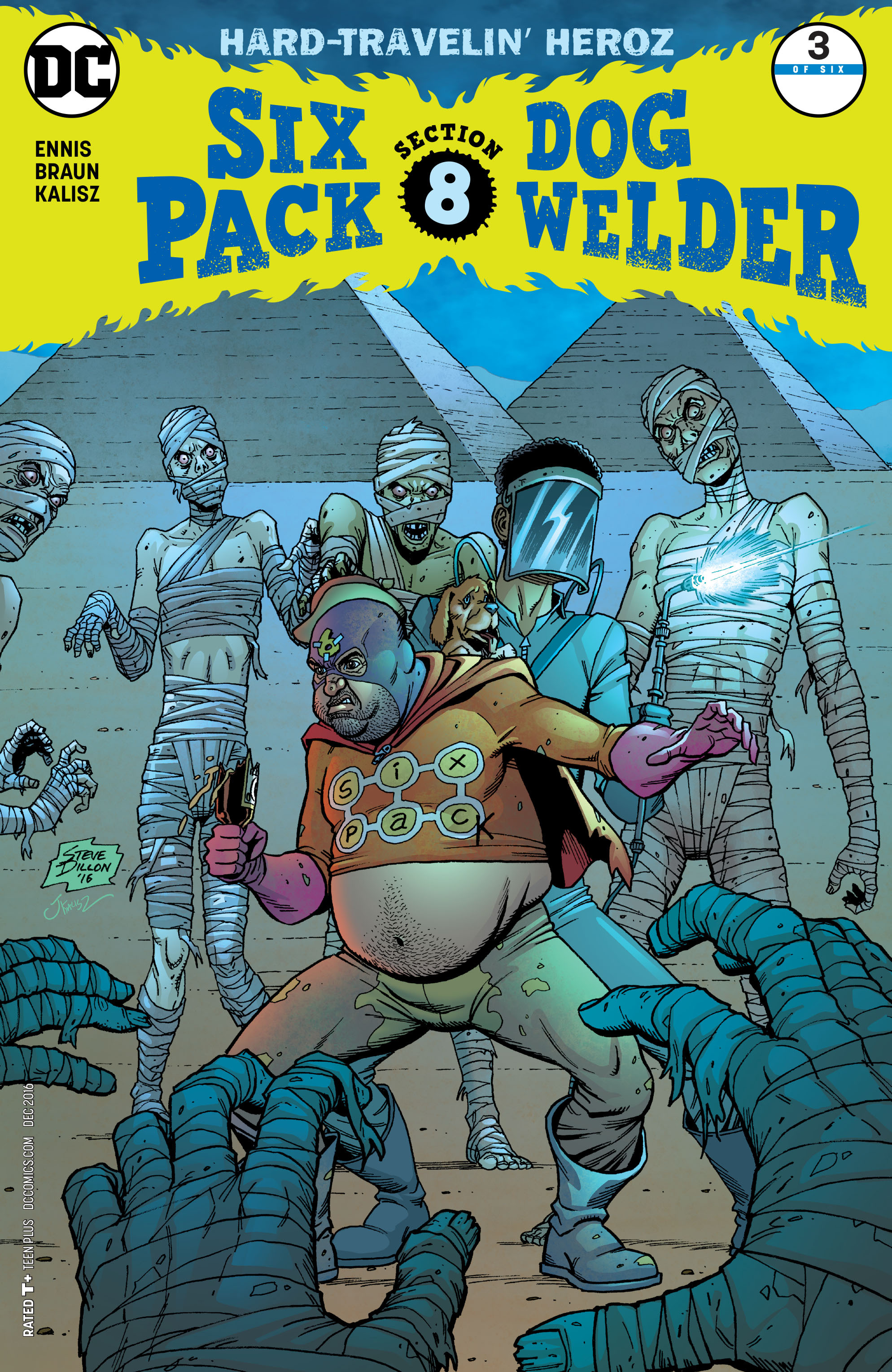 Sixpack and Dogwelder: Hard Travelin' Heroz: Chapter 3 - Page 1