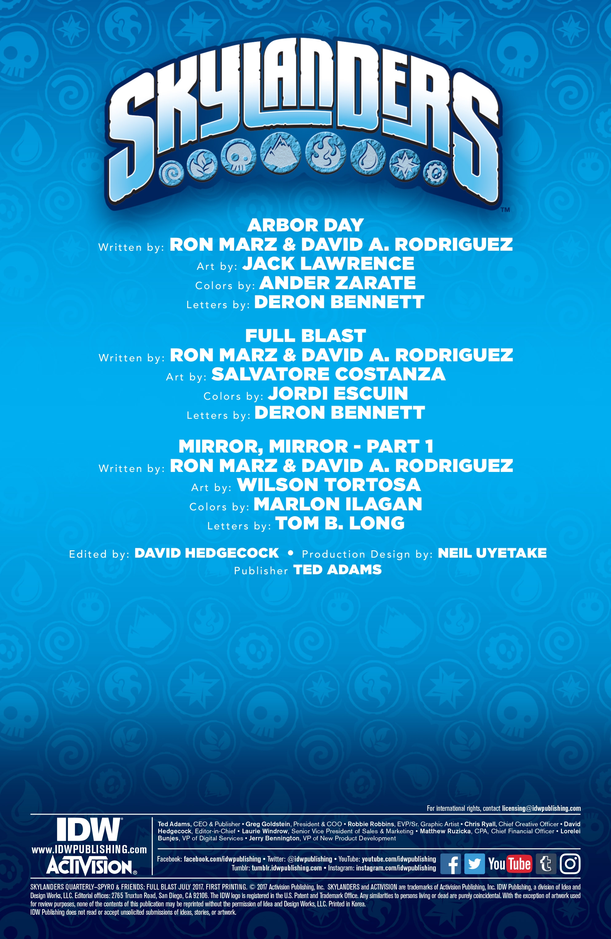 Skylanders Quarterly-Spyro & Friends: Full Blast (2017): Chapter 1 - Page 2