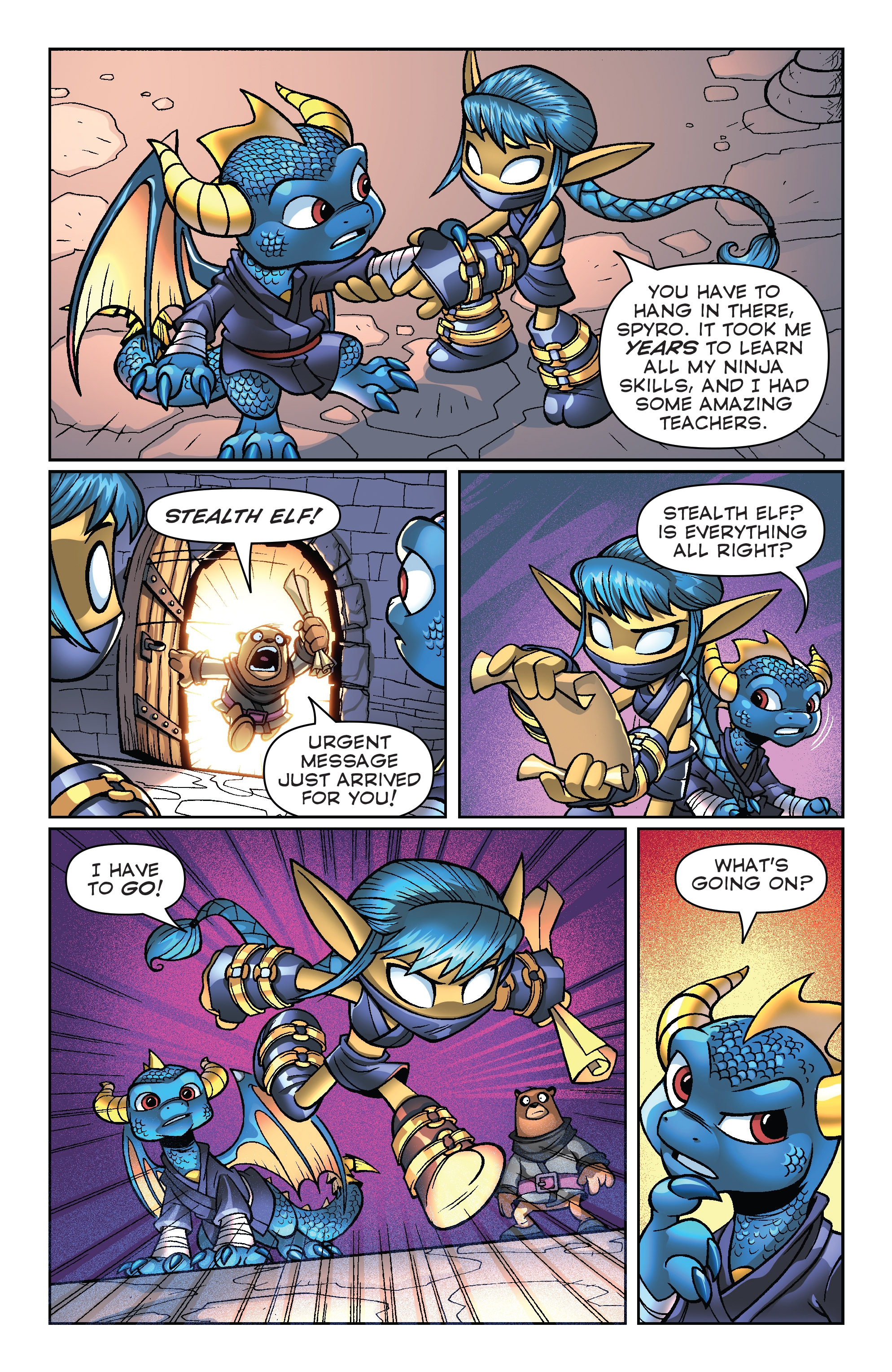 Skylanders Quarterly-Spyro & Friends: Full Blast (2017): Chapter 1 - Page 5