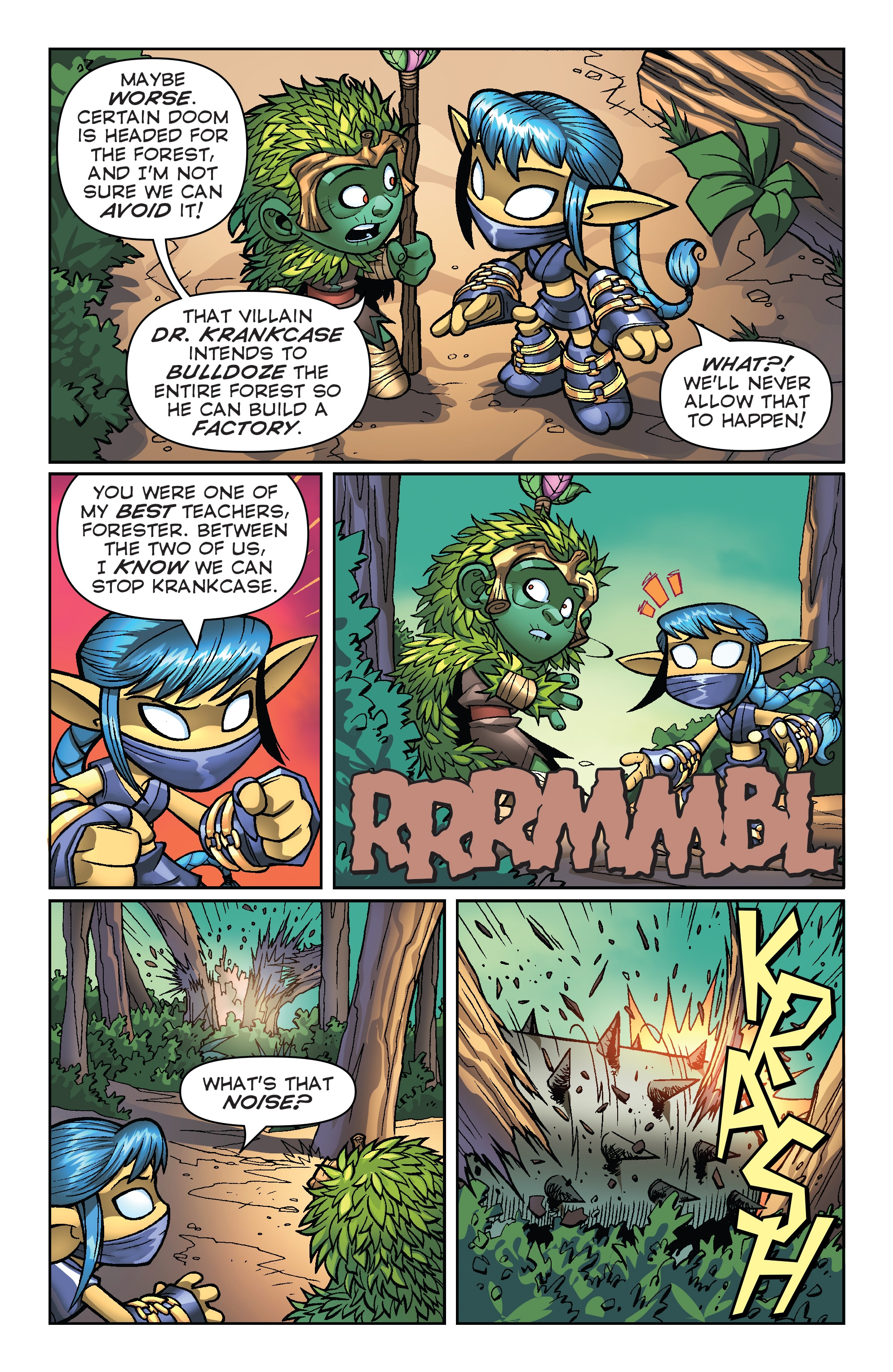 Skylanders Quarterly-Spyro & Friends: Full Blast (2017): Chapter 1 - Page 7