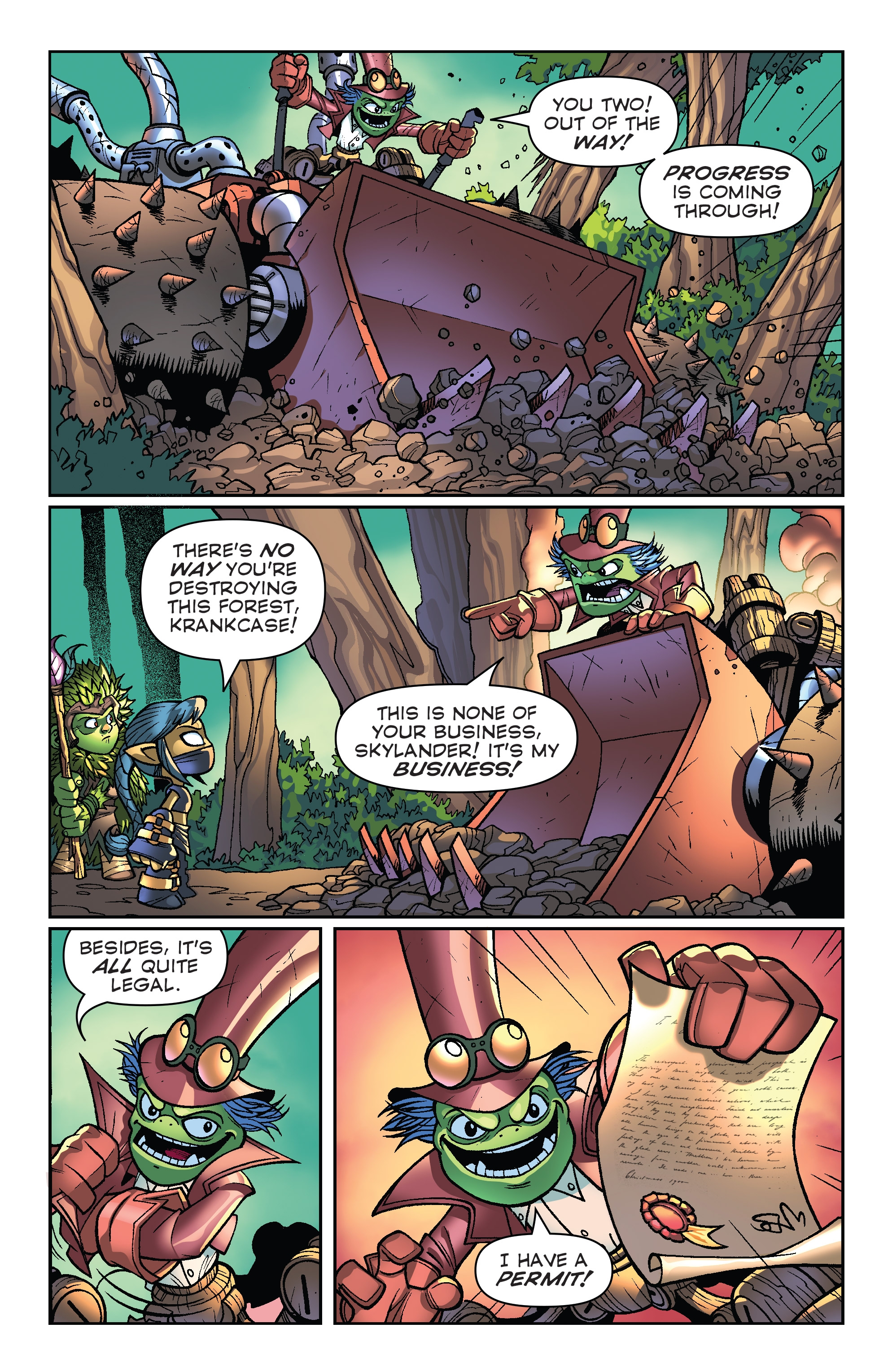 Skylanders Quarterly-Spyro & Friends: Full Blast (2017): Chapter 1 - Page 8