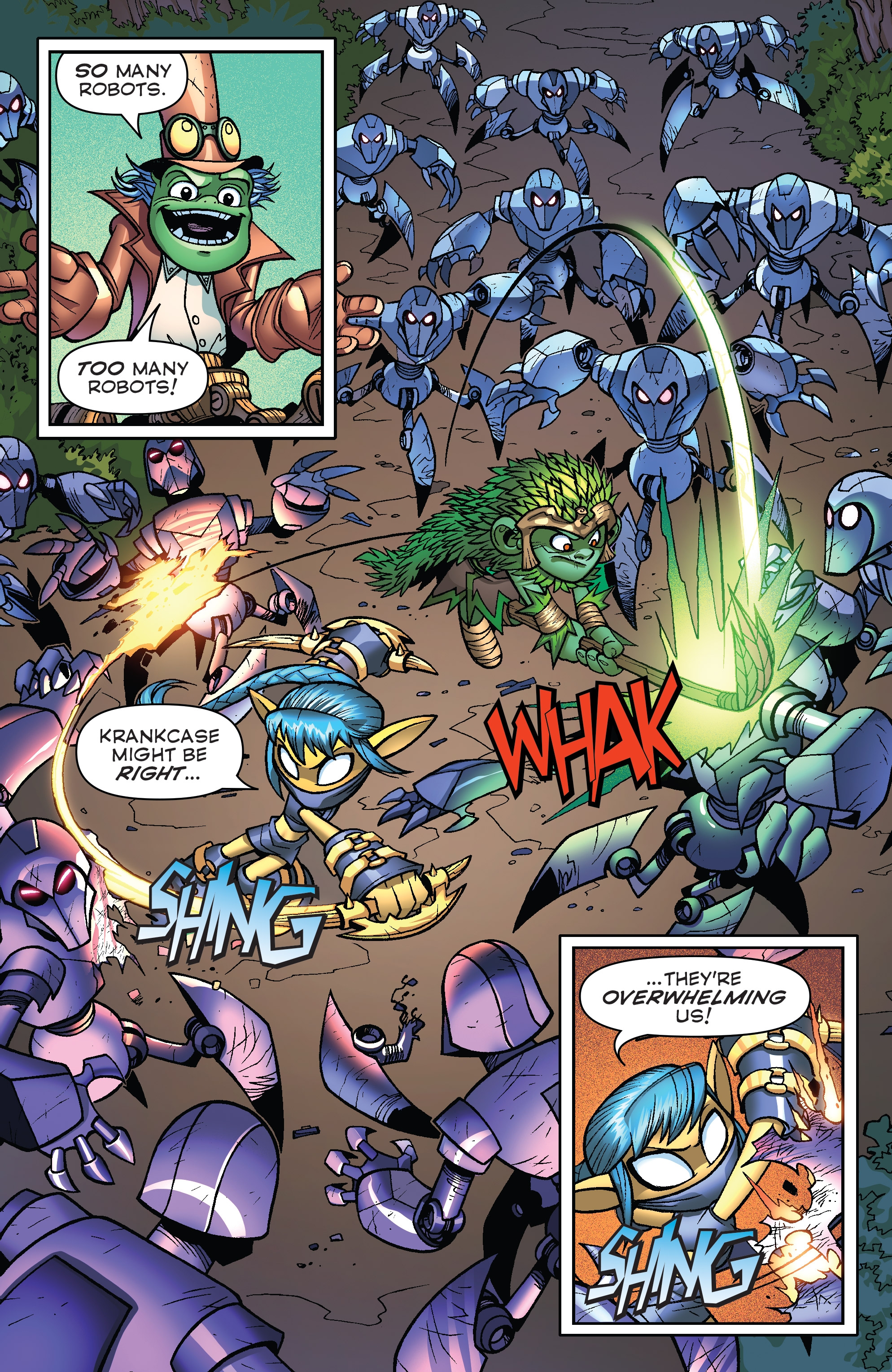 Skylanders Quarterly-Spyro & Friends: Full Blast (2017): Chapter 1 - Page 12