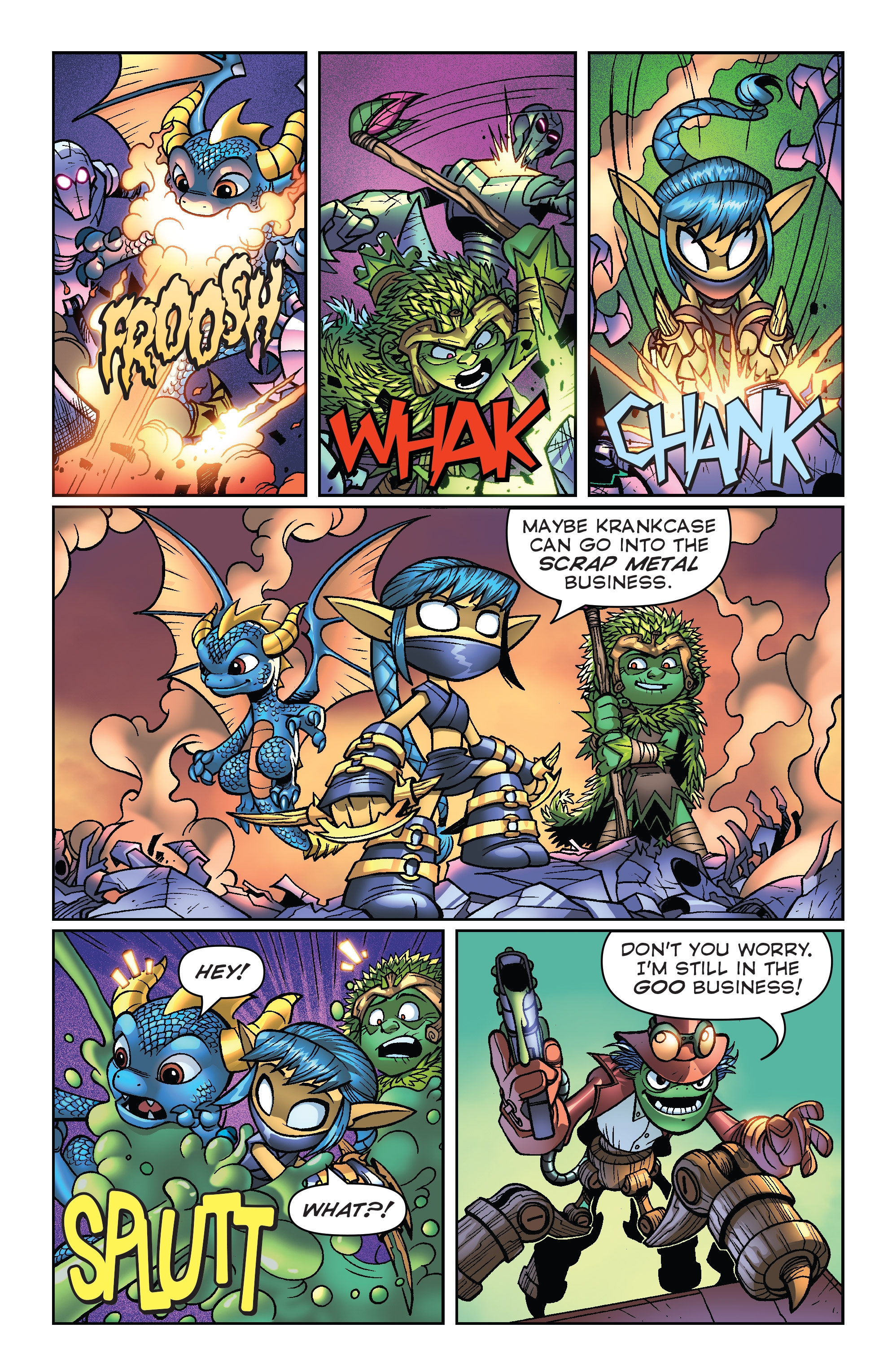 Skylanders Quarterly-Spyro & Friends: Full Blast (2017): Chapter 1 - Page 15