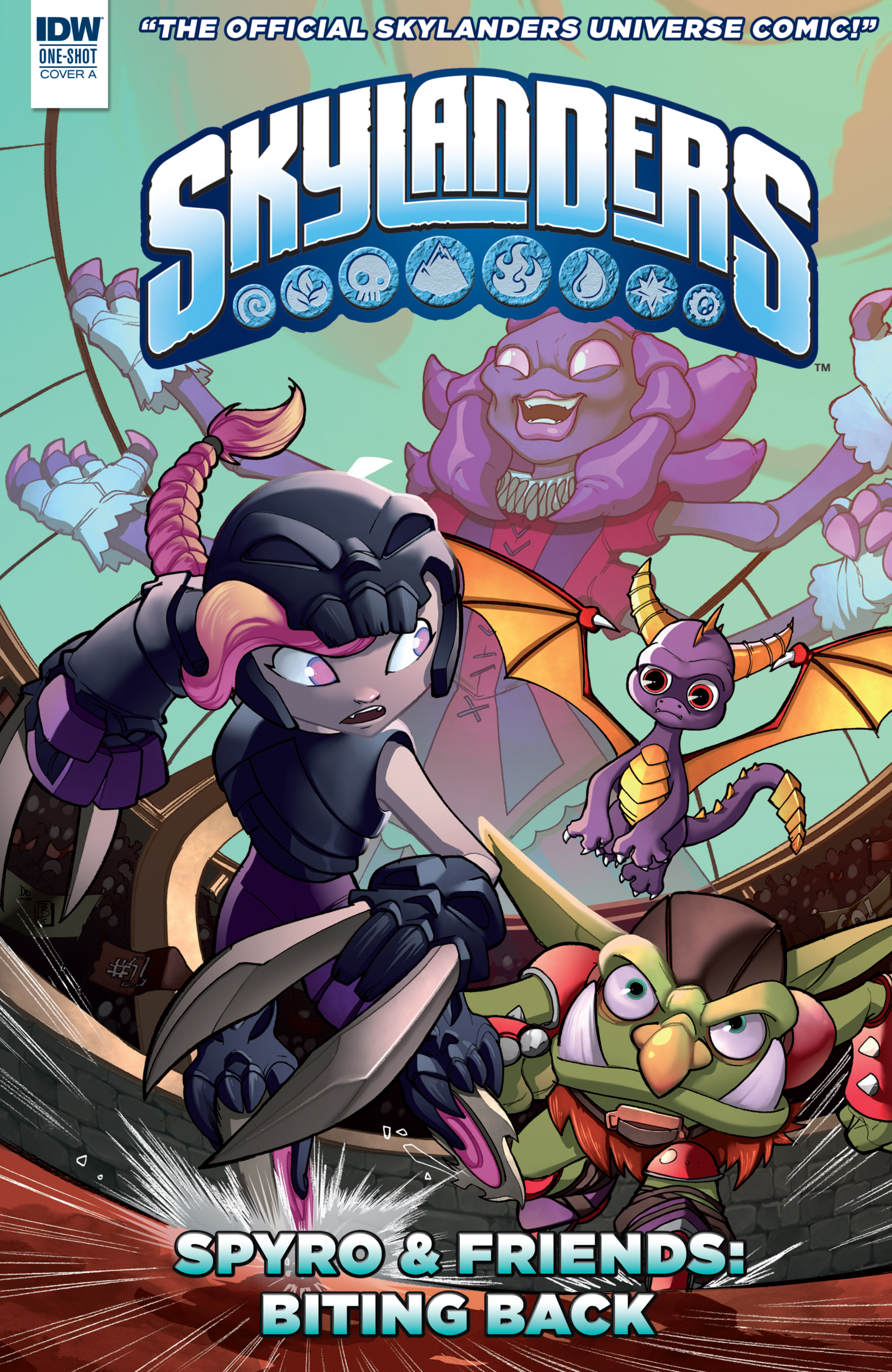 Skylanders: Spyro & Friends Quarterly: Biting Back (2018): Chapter 1 - Page 1